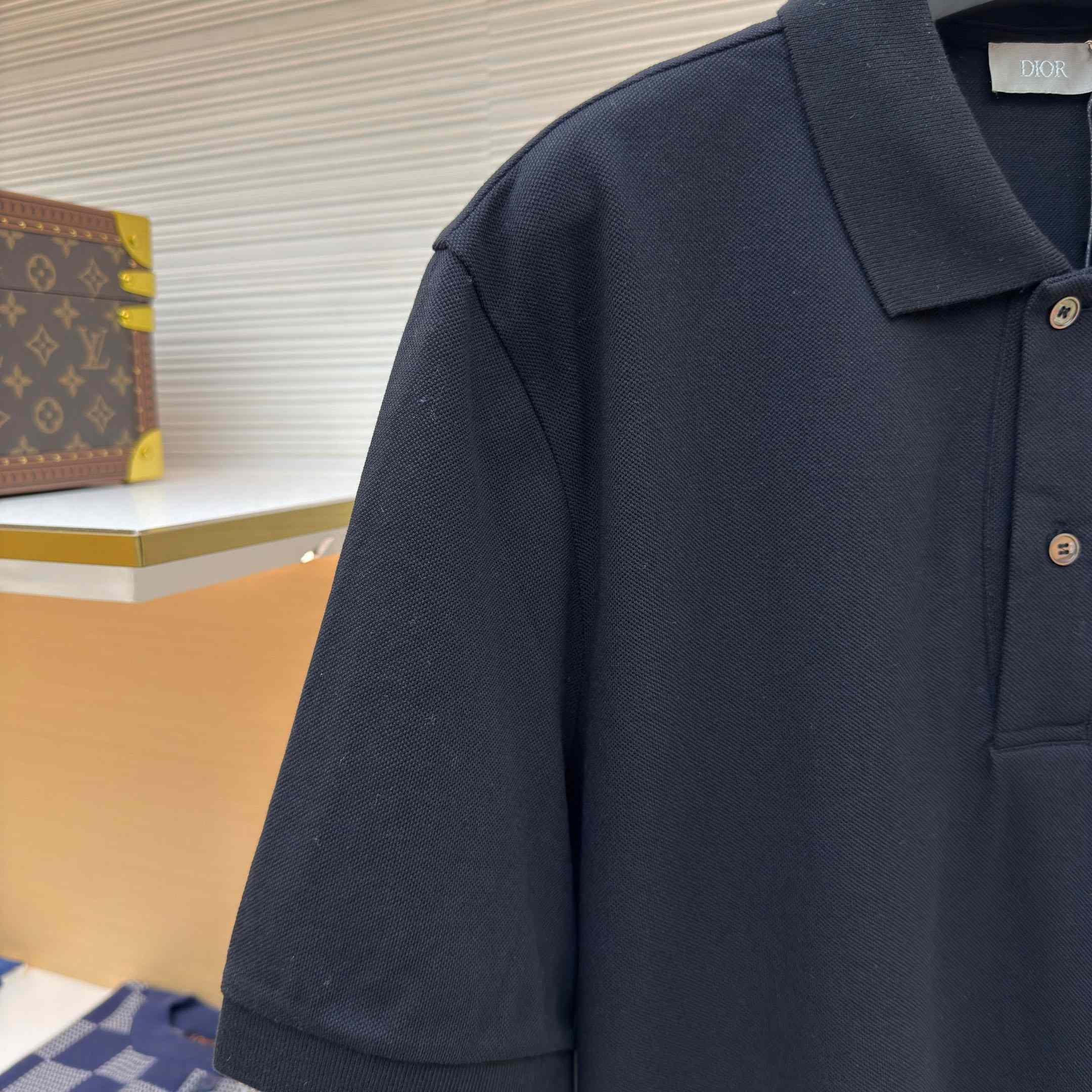 Dior CD Icon Polo Shirt  - FashionPlug