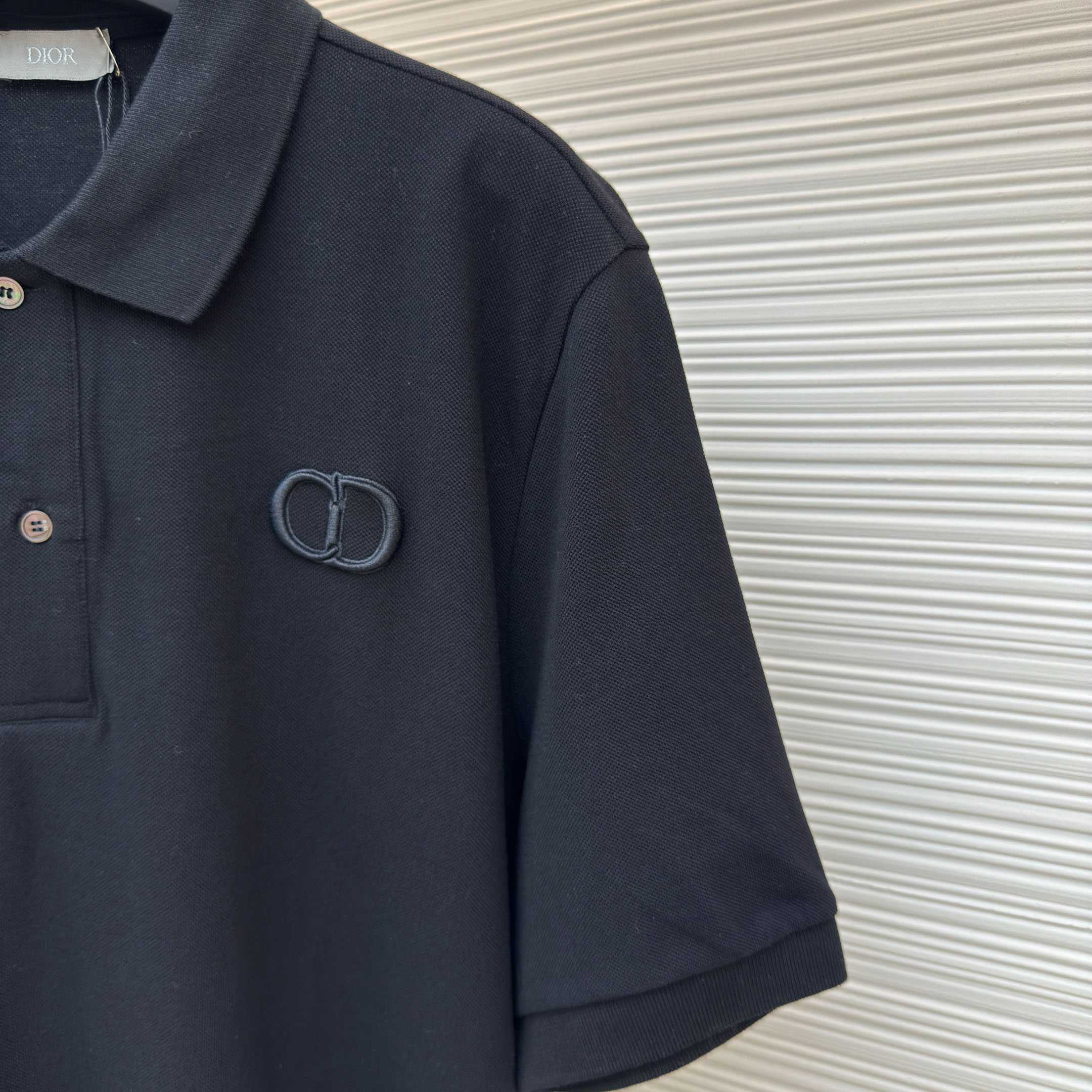 Dior CD Icon Polo Shirt  - FashionPlug