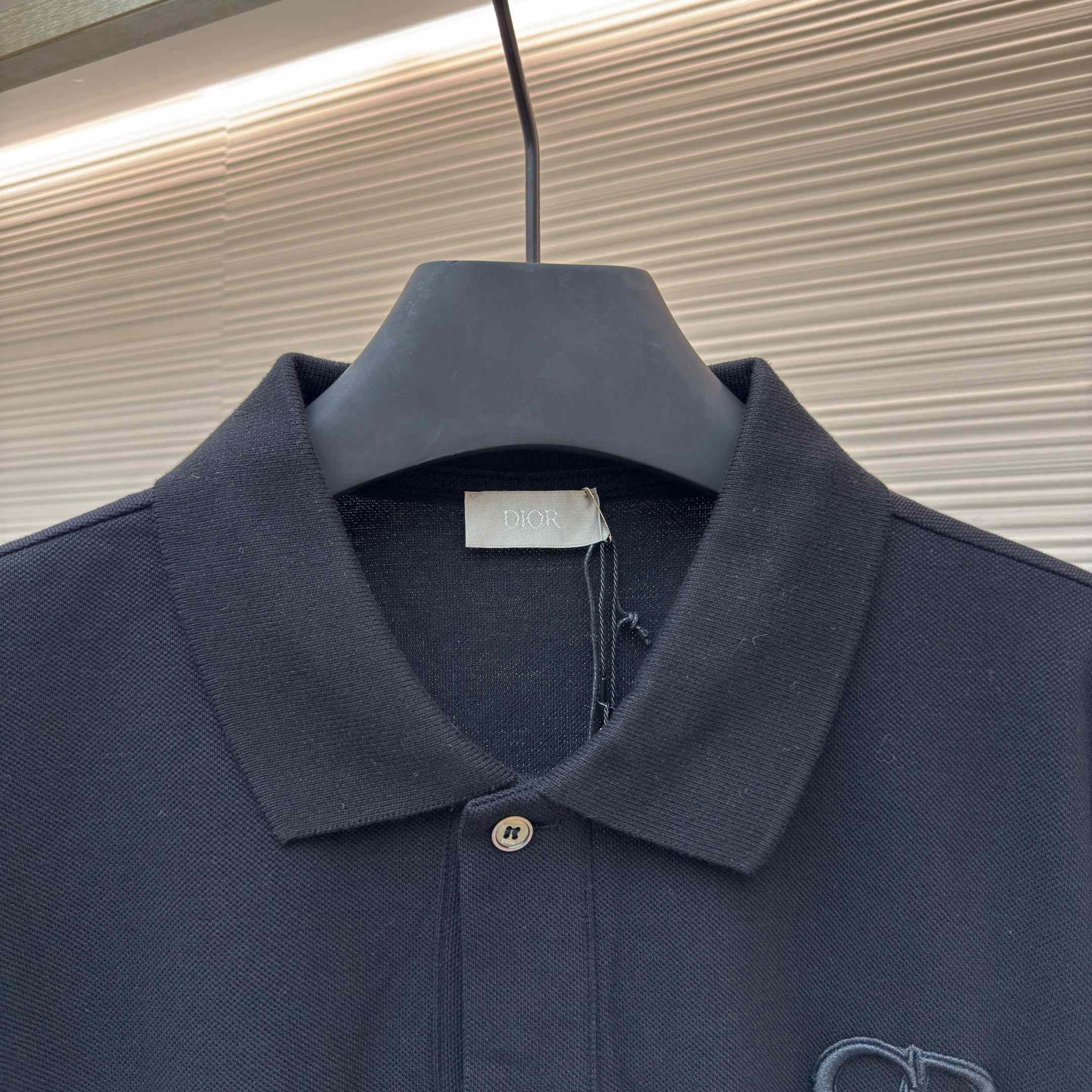 Dior CD Icon Polo Shirt  - FashionPlug