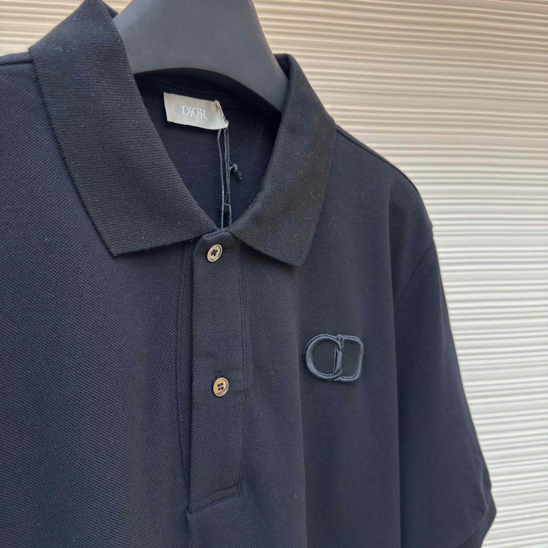 Dior CD Icon Polo Shirt  - FashionPlug