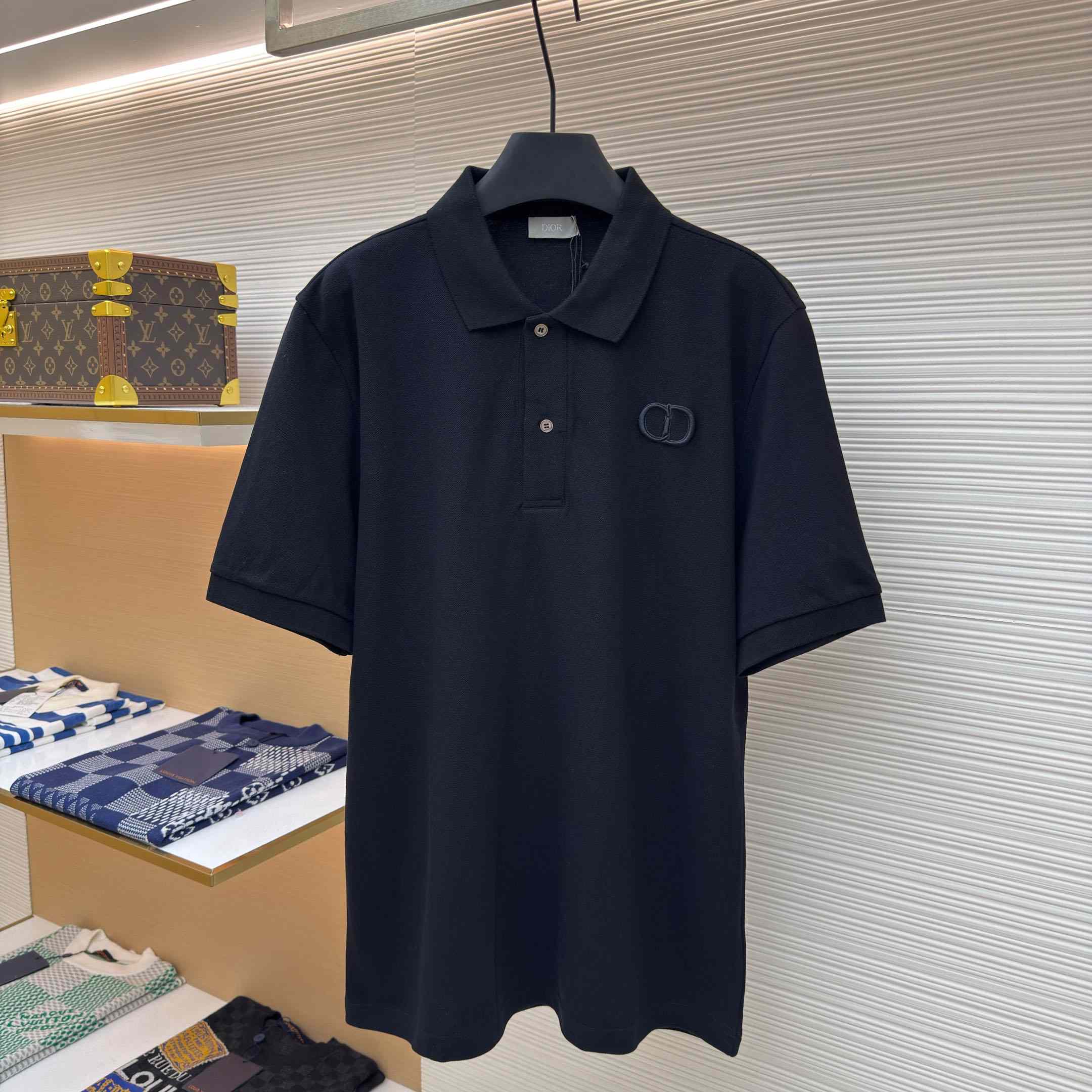 Dior CD Icon Polo Shirt  - FashionPlug