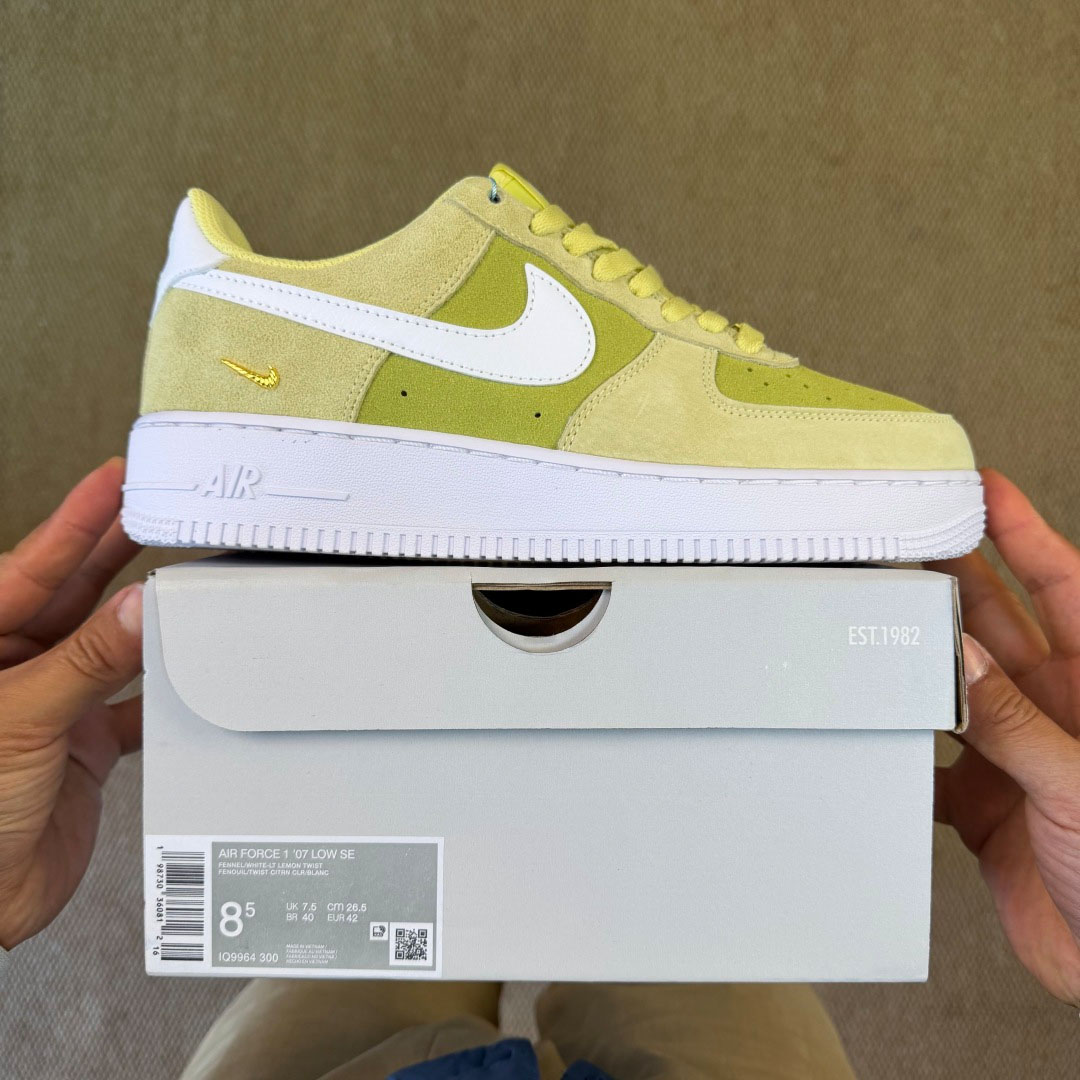 Nike Air Force 1 Low "Fennel/Lime Ice"  IQ9964-300  - FashionPlug