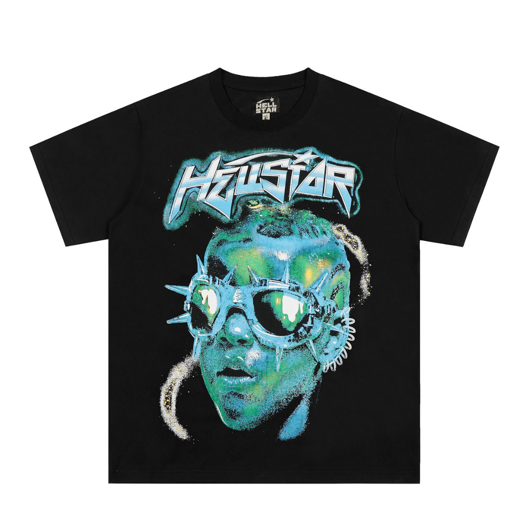 Hellstar The Future T-Shirt 'Black' - FashionPlug