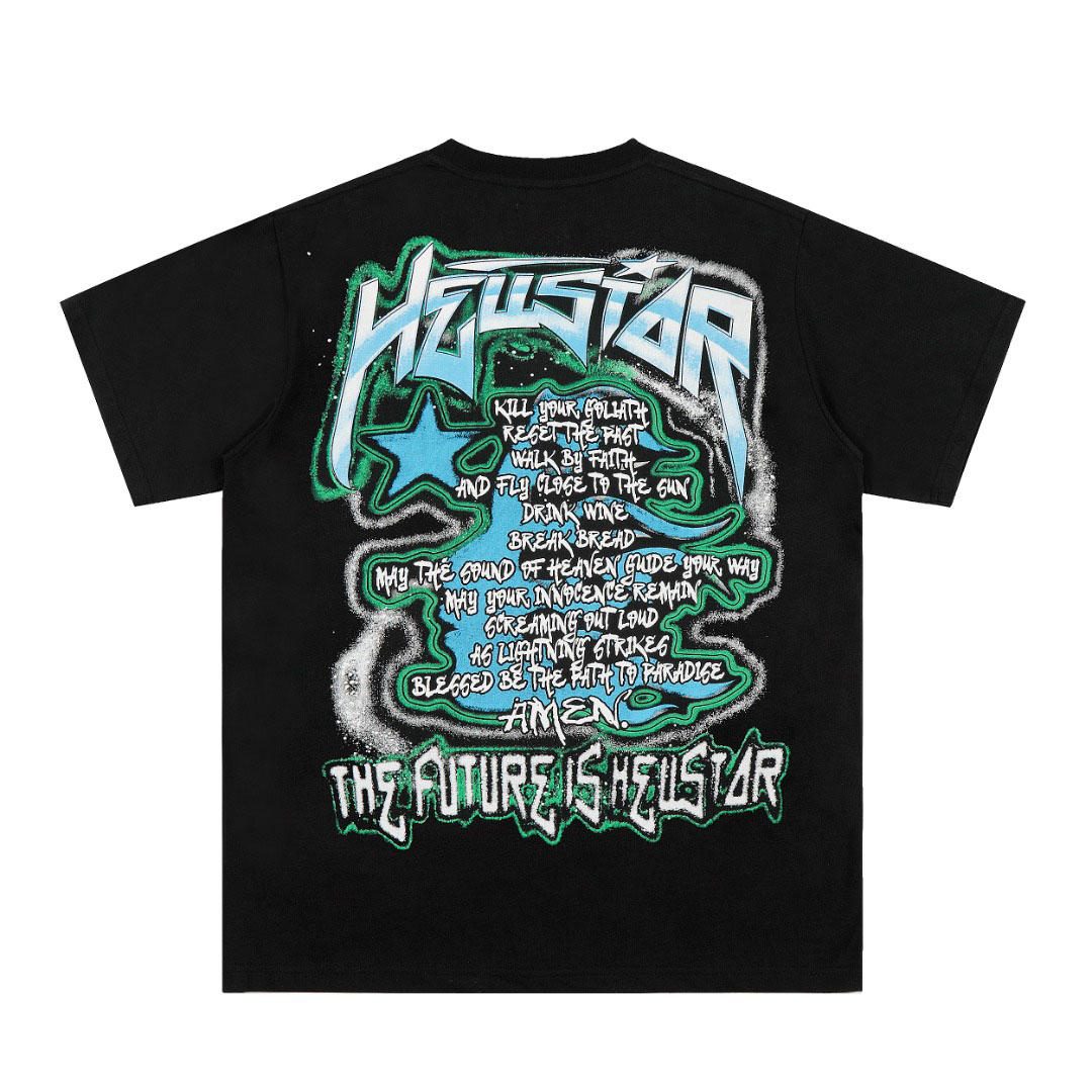 Hellstar The Future T-Shirt 'Black' - FashionPlug