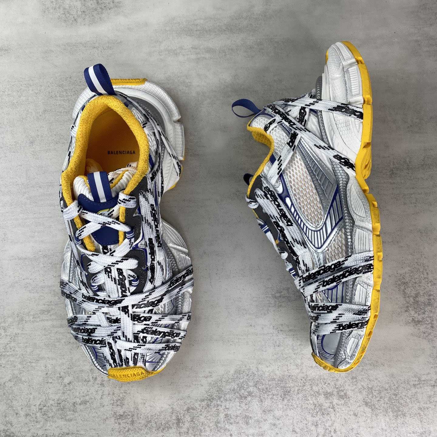 Balenciaga Balenciaga 3XL Extreme Laces Logo Sneaker - FashionPlug