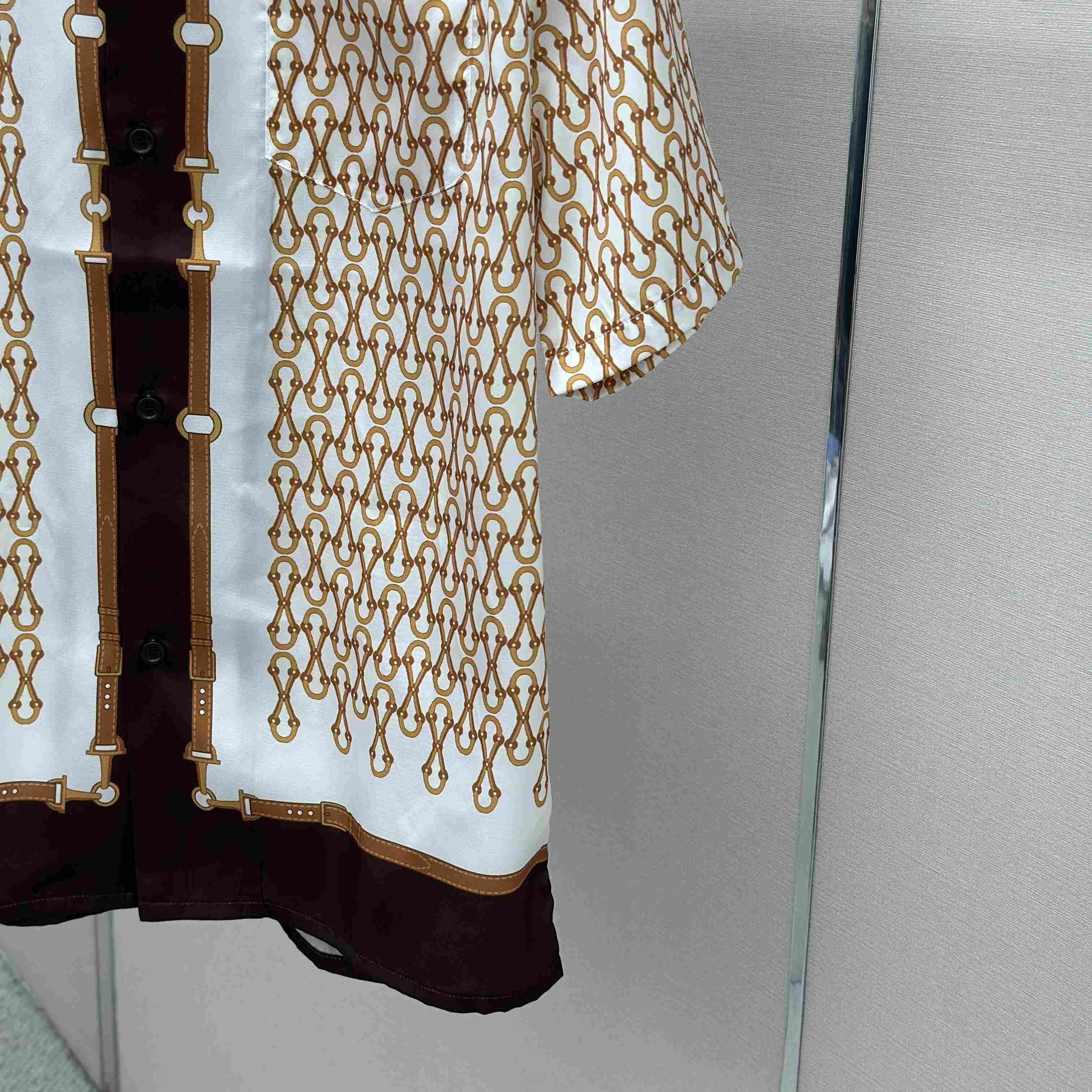 Gucci Printed Silk Twill Bowling Shirt - FashionPlug