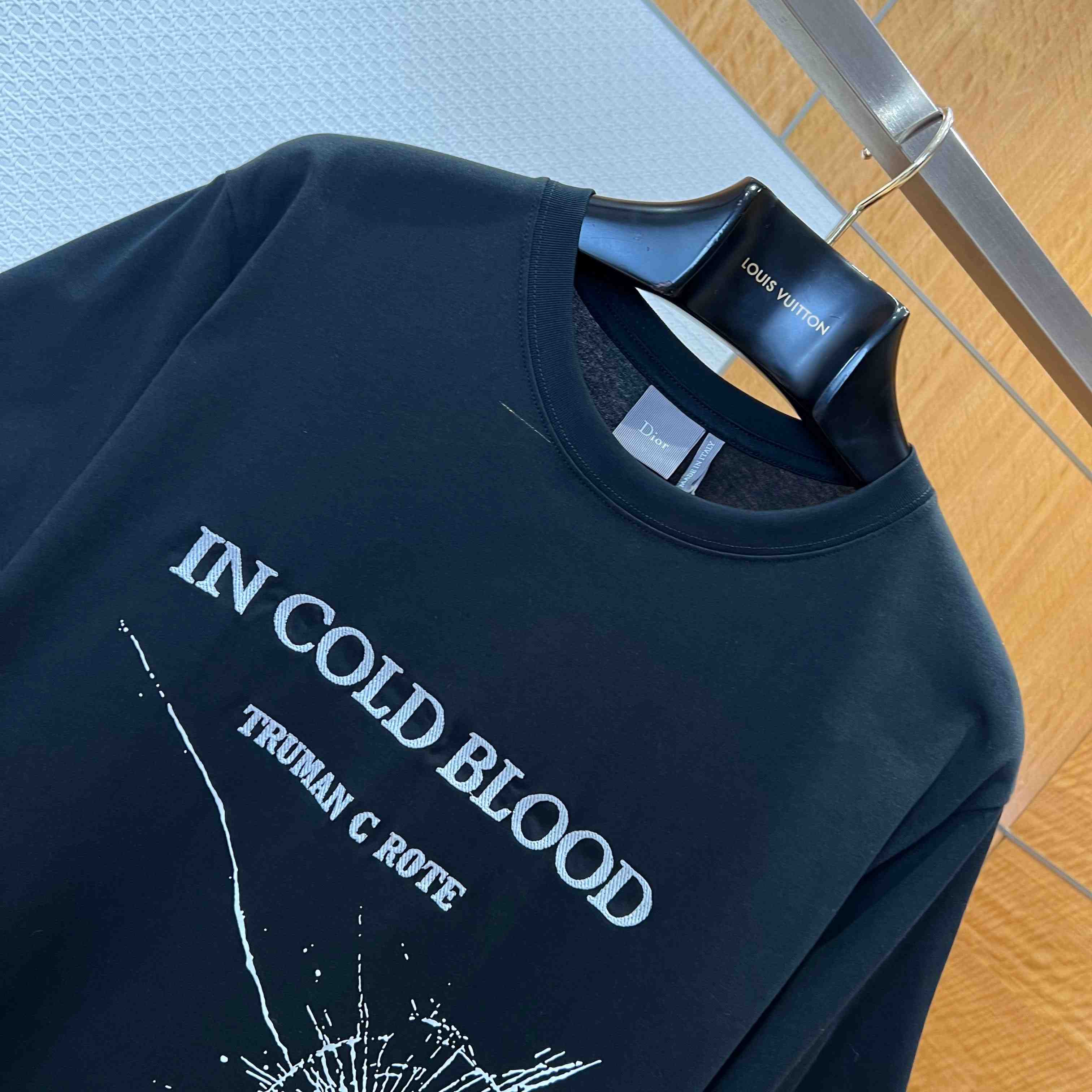 Dior T-Shirt With Book Cover Embroidery And Print, Relaxed Fit - FashionPlug