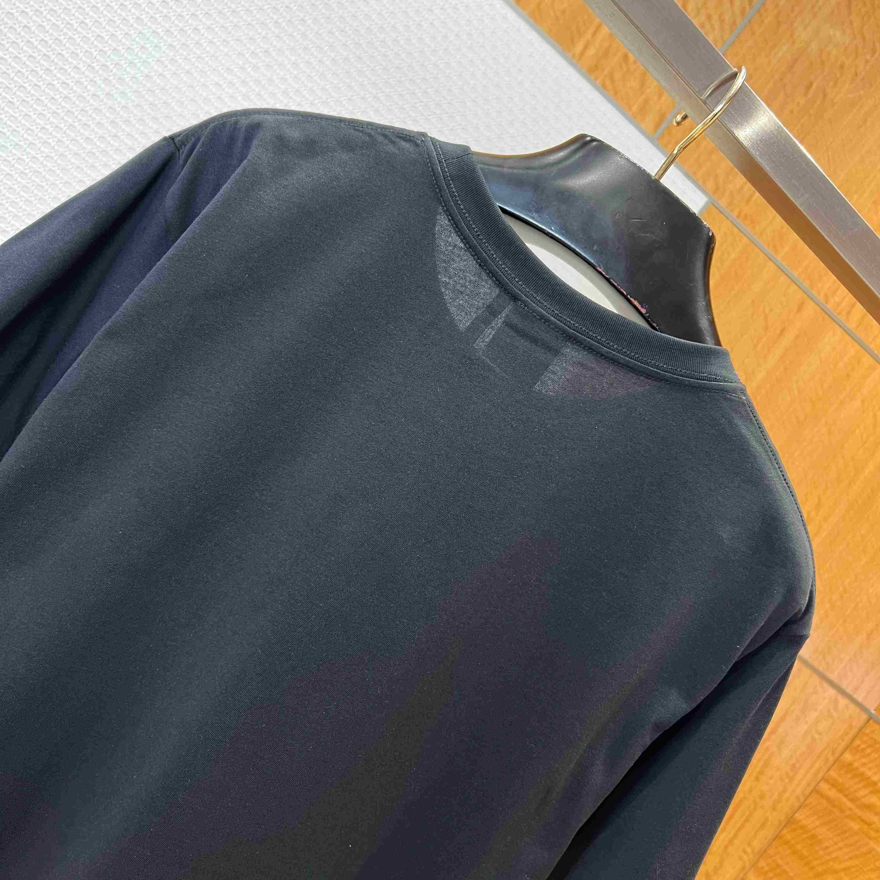 Dior T-Shirt With Book Cover Embroidery And Print, Relaxed Fit - FashionPlug