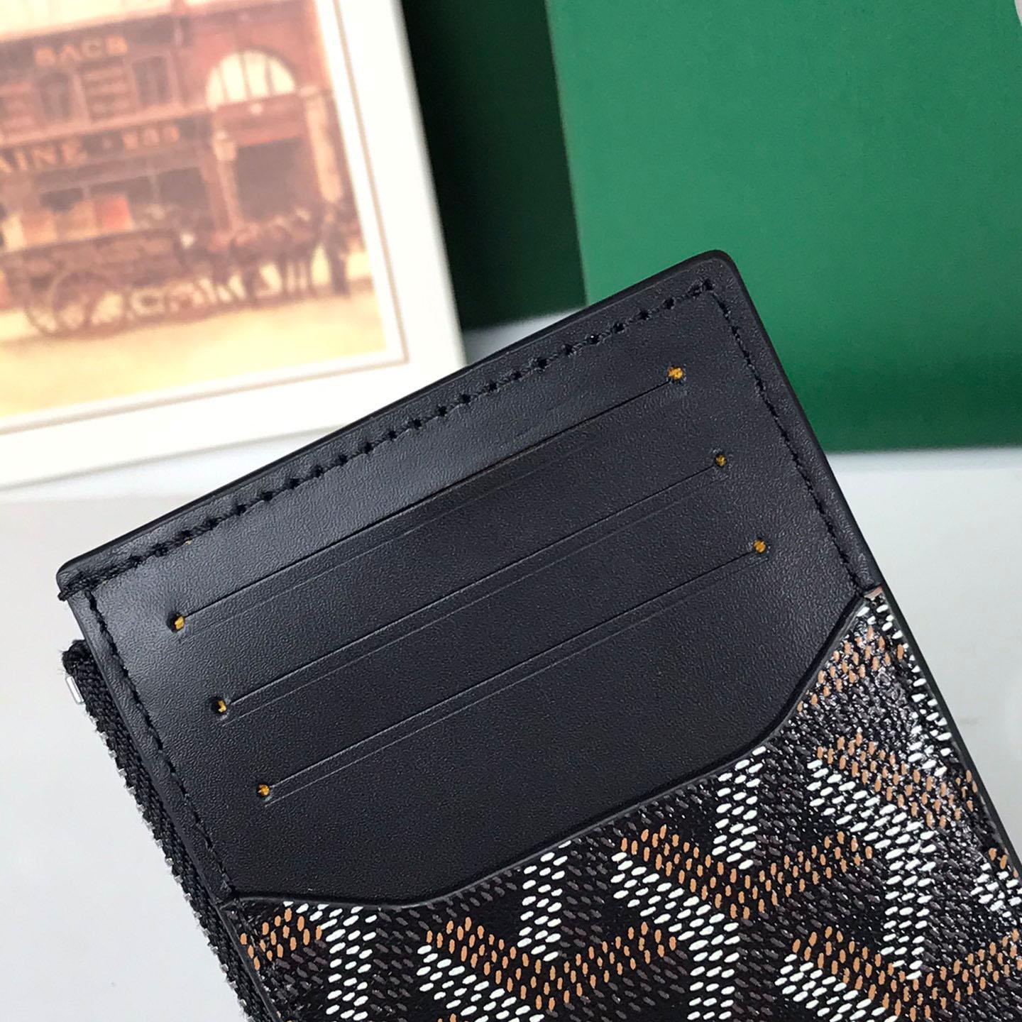 Goyard Bourbon Zipped Card Holder - FashionPlug
