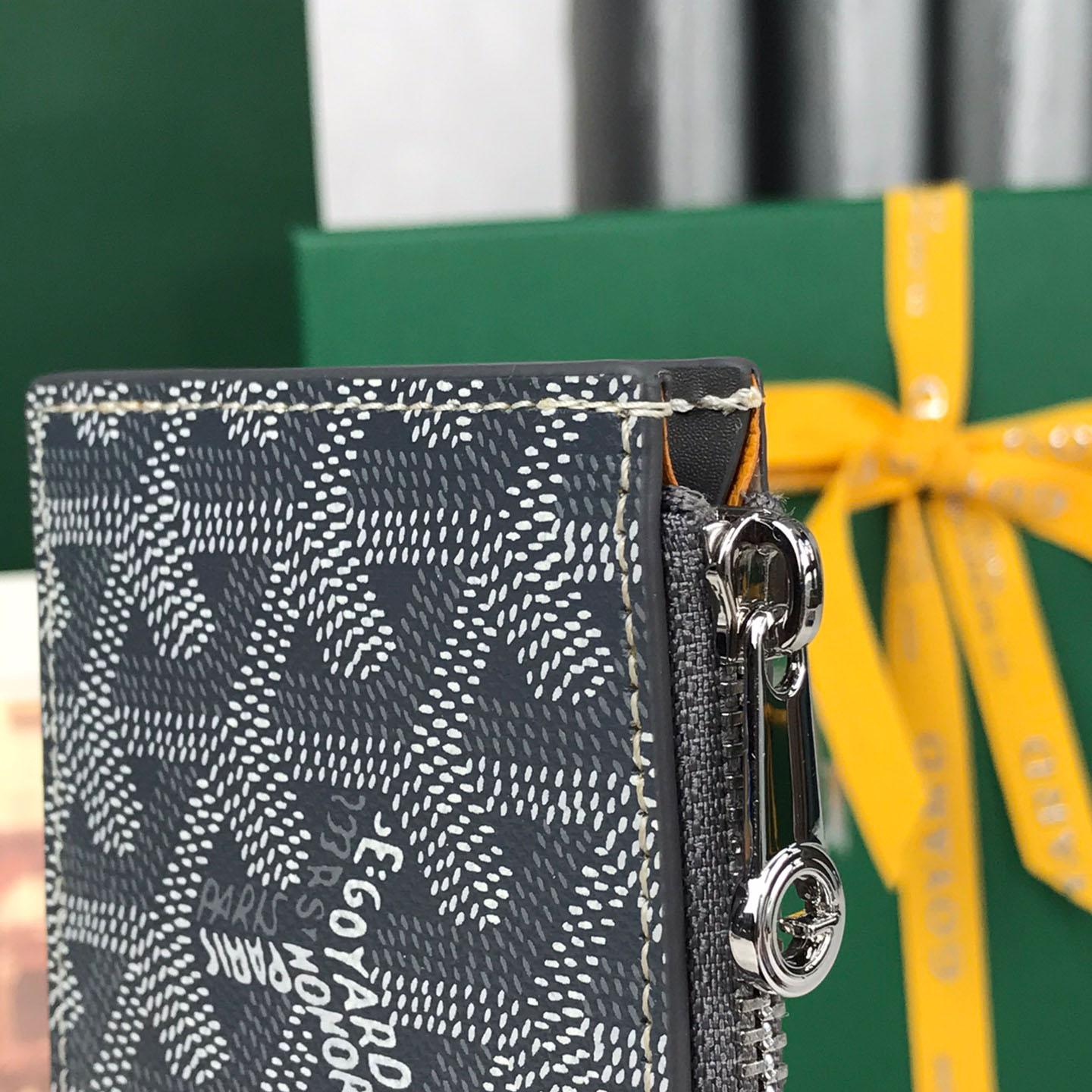 Goyard Bourbon Zipped Card Holder - FashionPlug