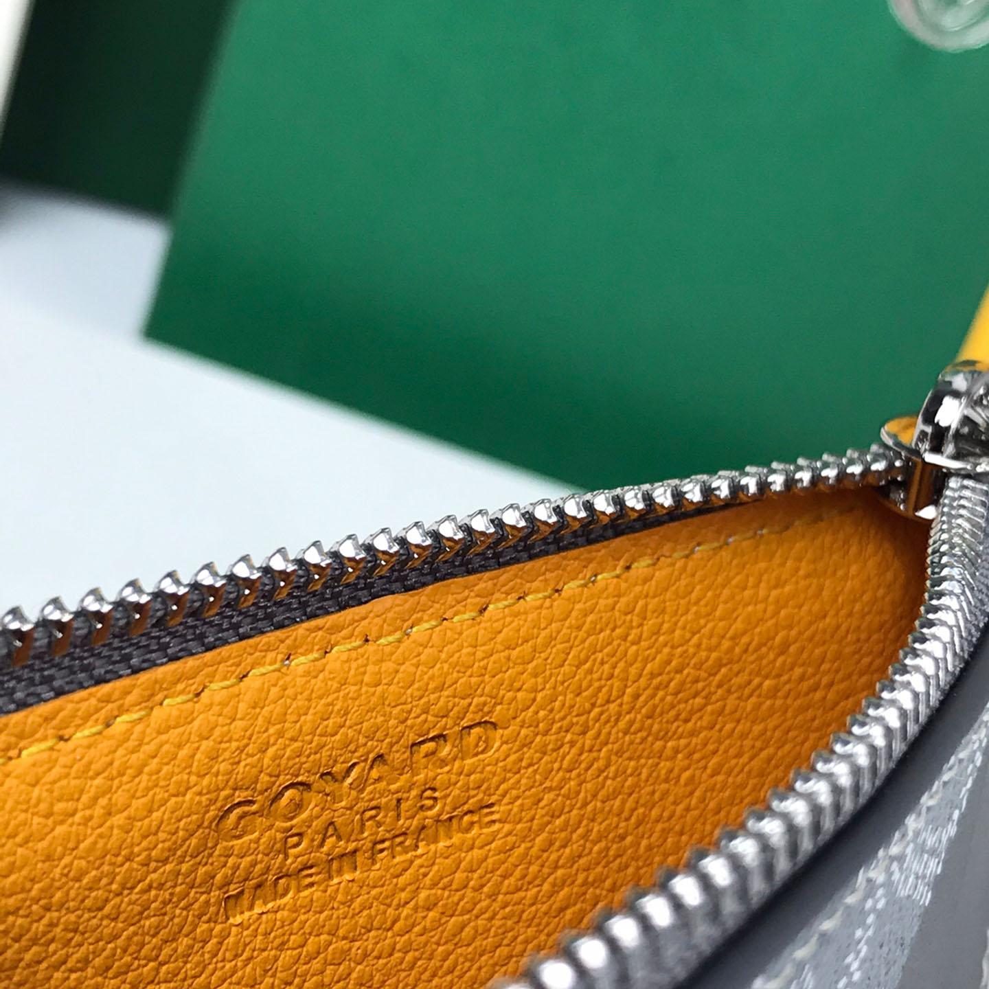 Goyard Bourbon Zipped Card Holder - FashionPlug