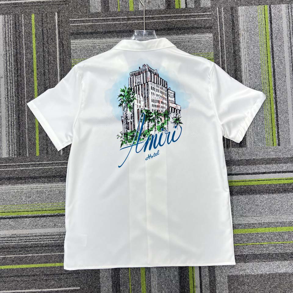 Amiri Hotel Bowling Shirt  - FashionPlug