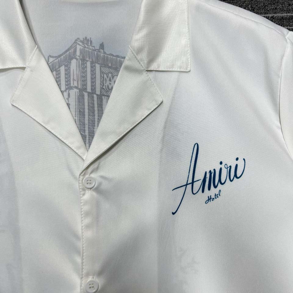 Amiri Hotel Bowling Shirt  - FashionPlug