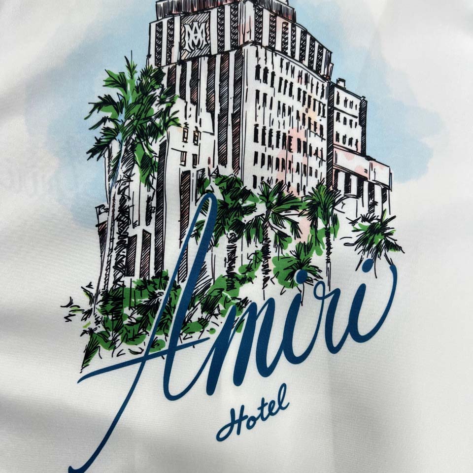 Amiri Hotel Bowling Shirt  - FashionPlug