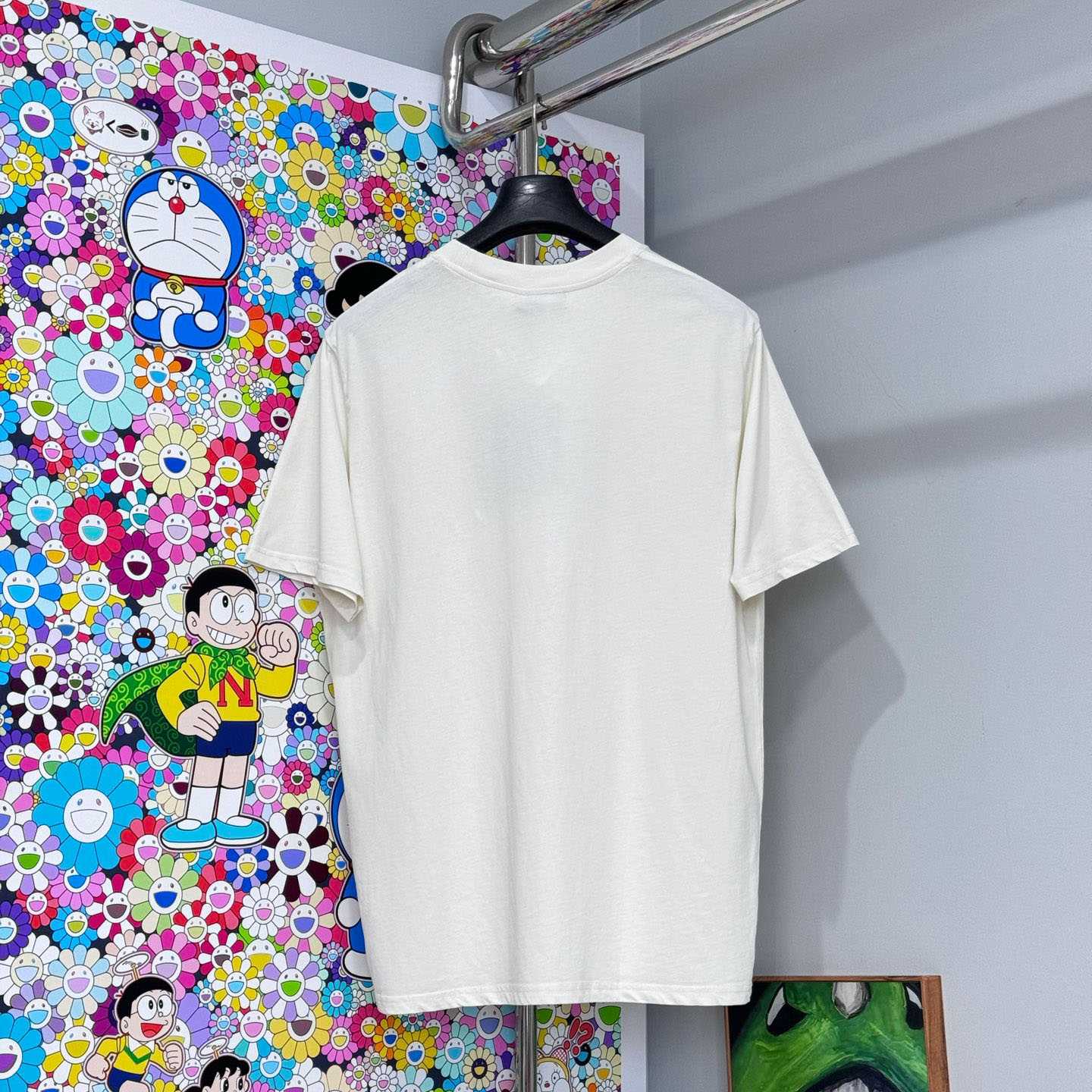 Moncler Blurred Logo Cotton T-Shirt - FashionPlug