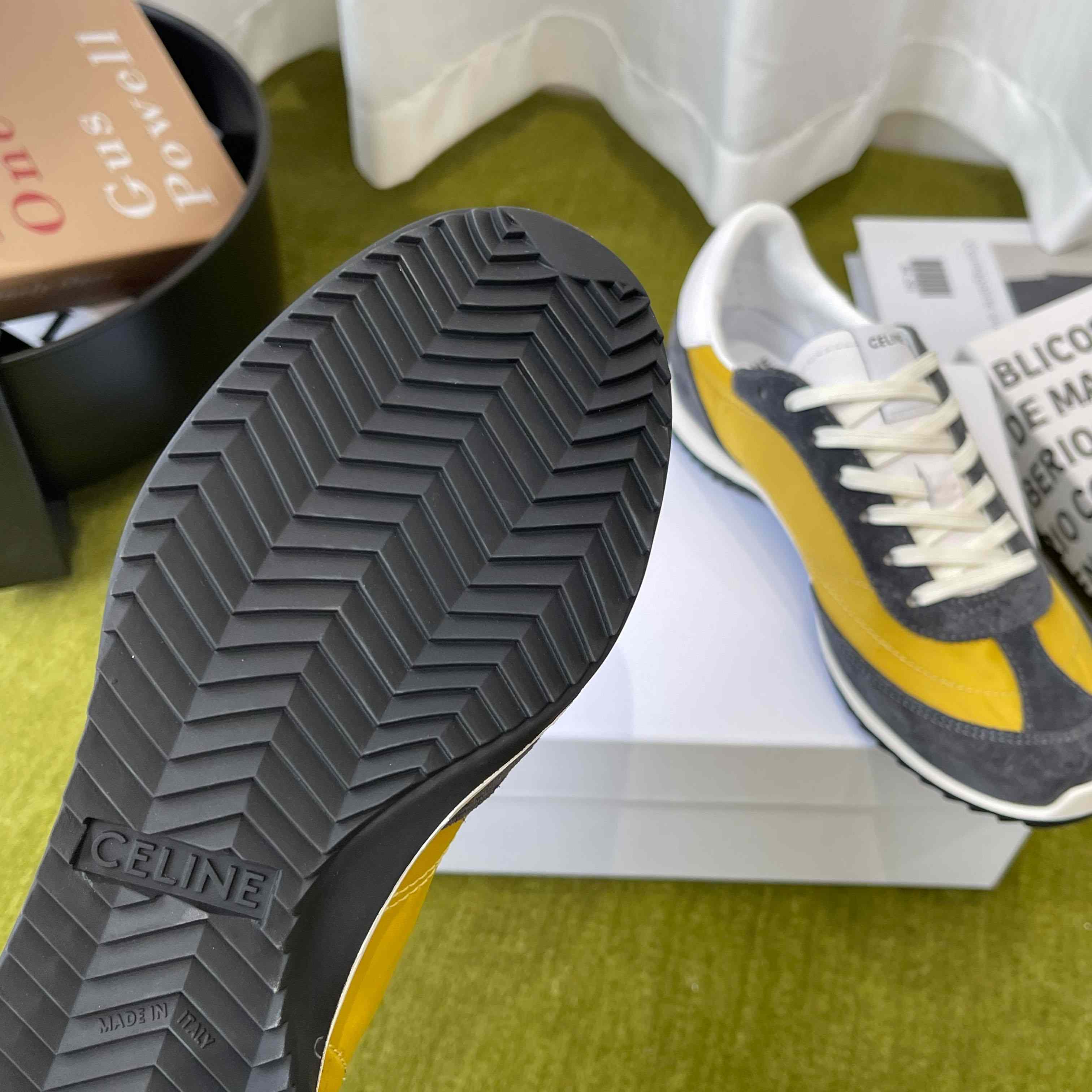 CELINE RACER LOW LACE-UP SNEAKER  - FashionPlug