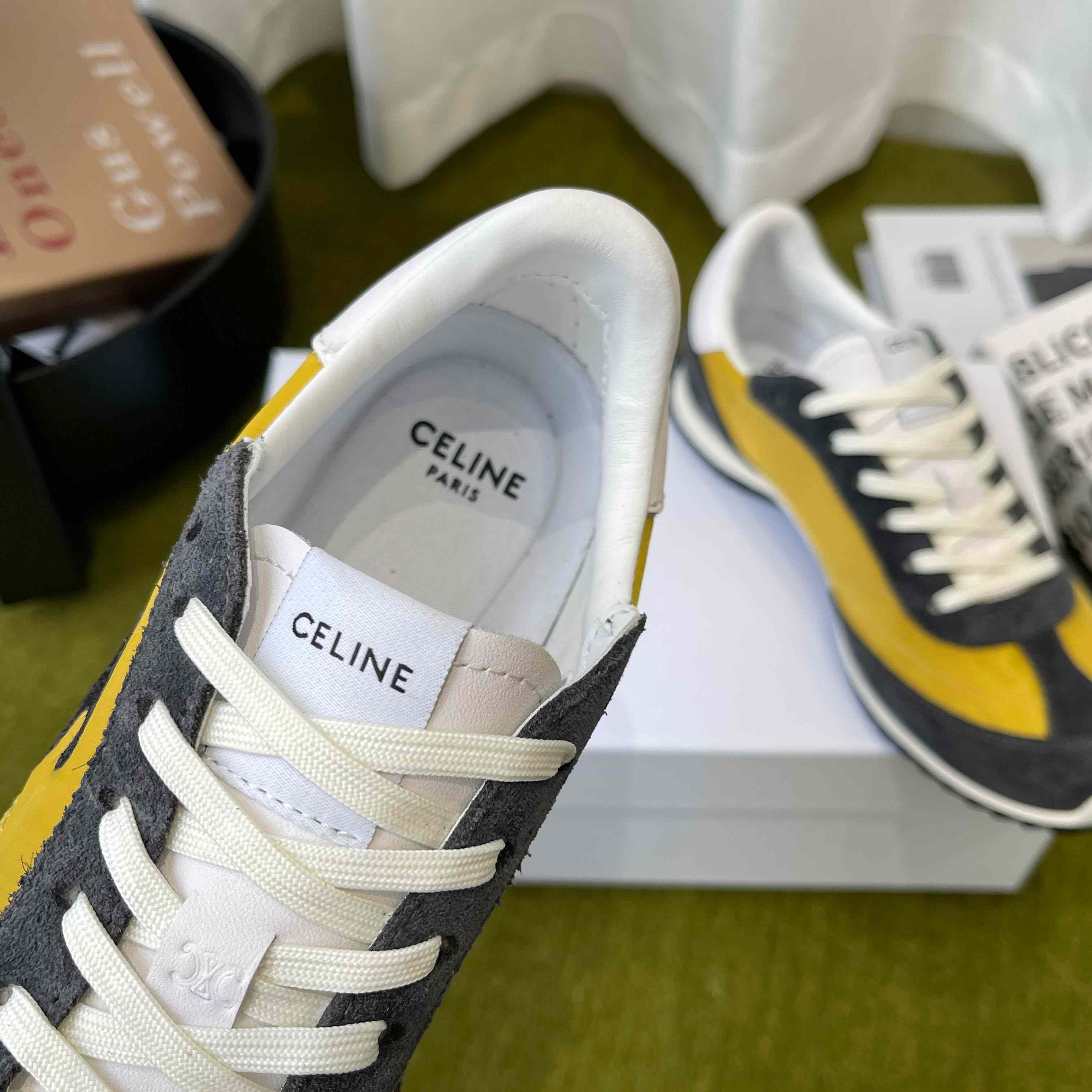 CELINE RACER LOW LACE-UP SNEAKER  - FashionPlug