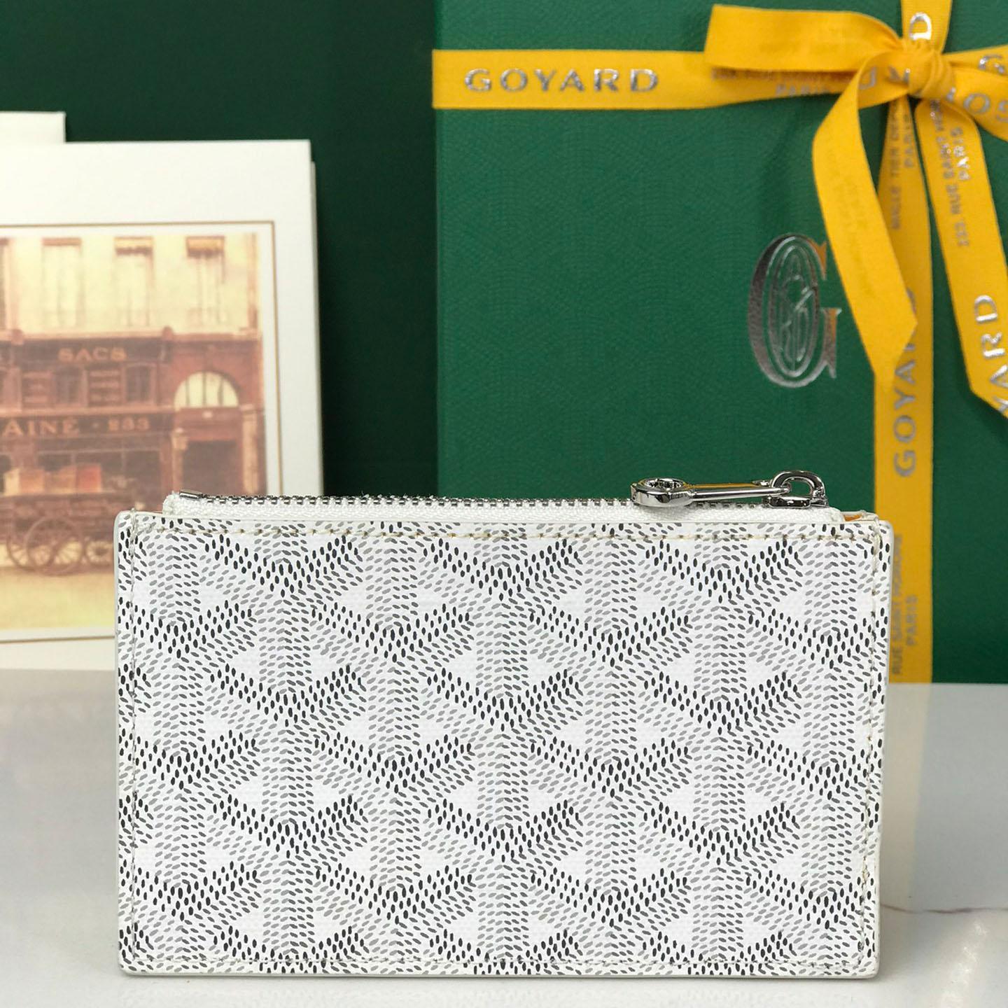 Goyard Bourbon Zipped Card Holder - FashionPlug