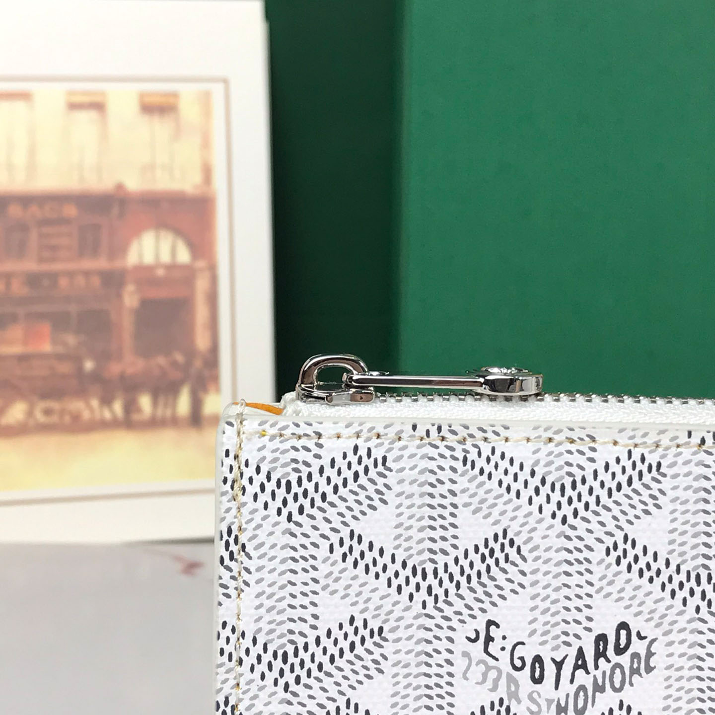 Goyard Bourbon Zipped Card Holder - FashionPlug