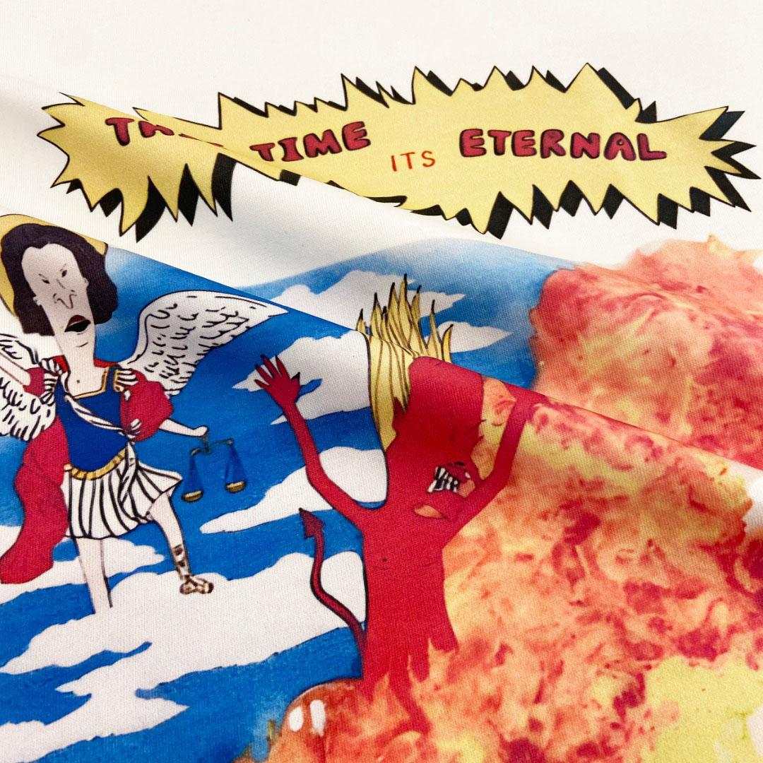 Saint Michael Time Is Eternal Tee  - FashionPlug