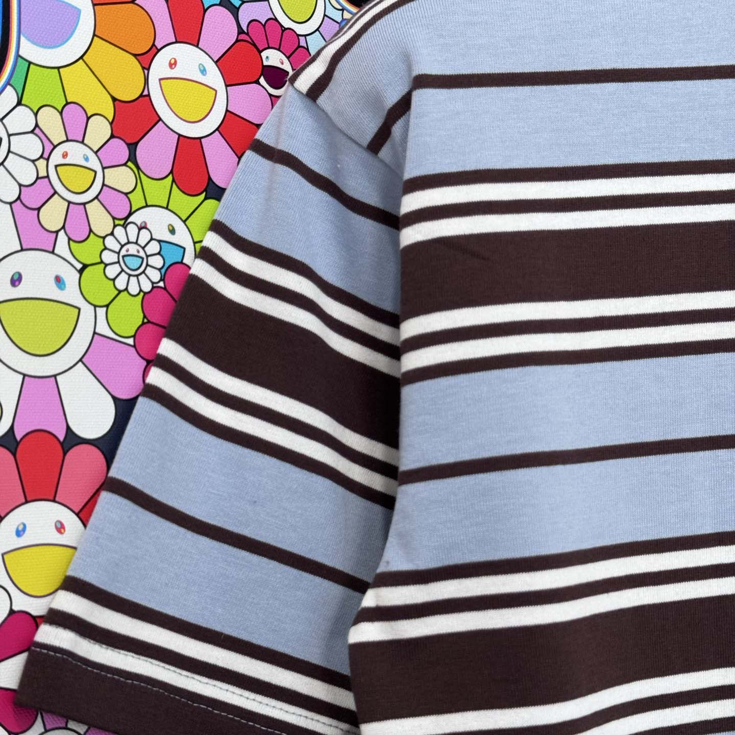 Prada Oversized Striped Jersey T-shirt - FashionPlug