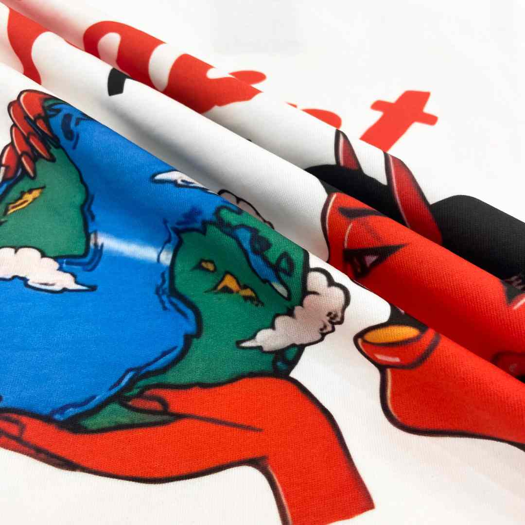 Saint Michael Saint Devil Short-Sleeve Tee - FashionPlug