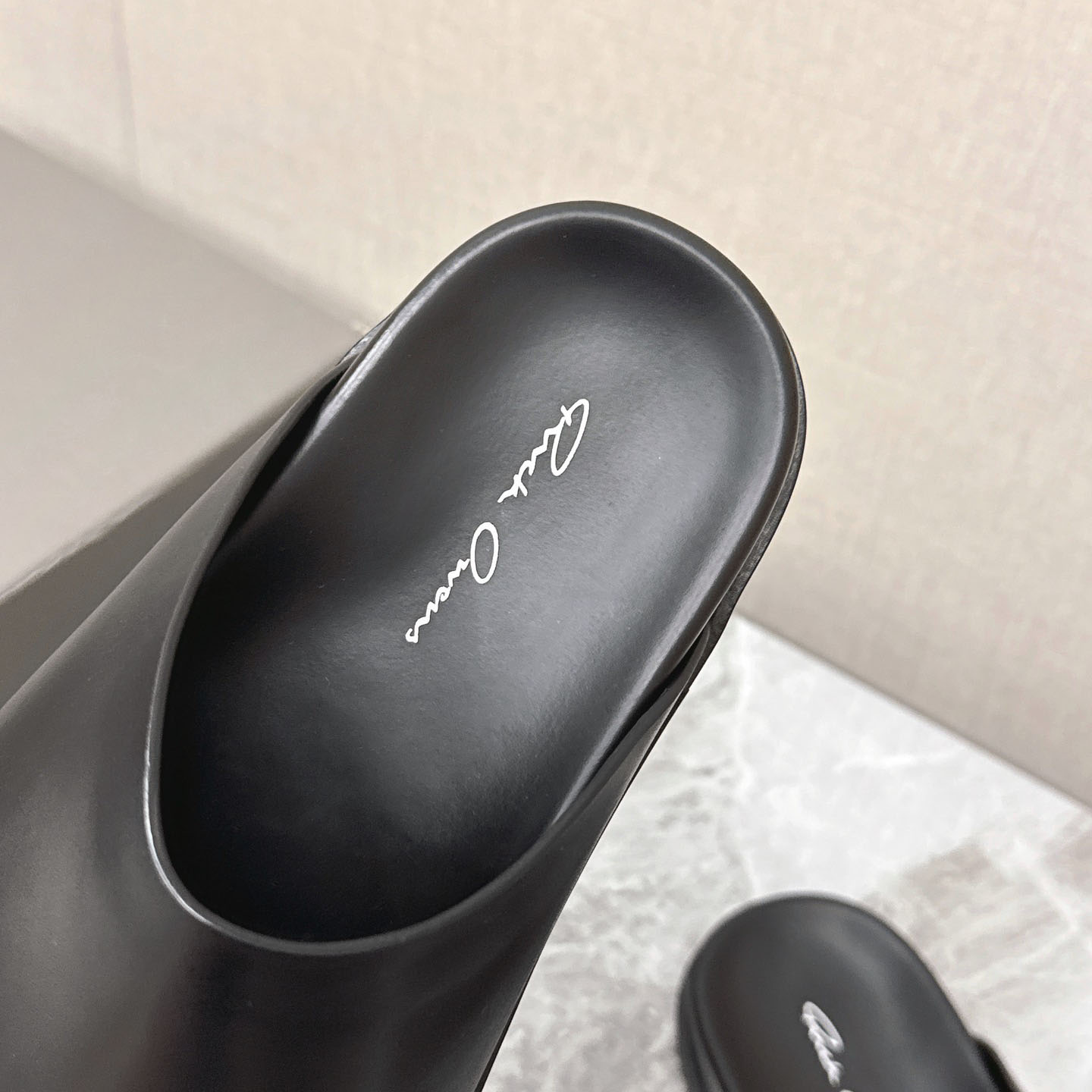 Rick Owens Porterville Granola Leather Mules - FashionPlug