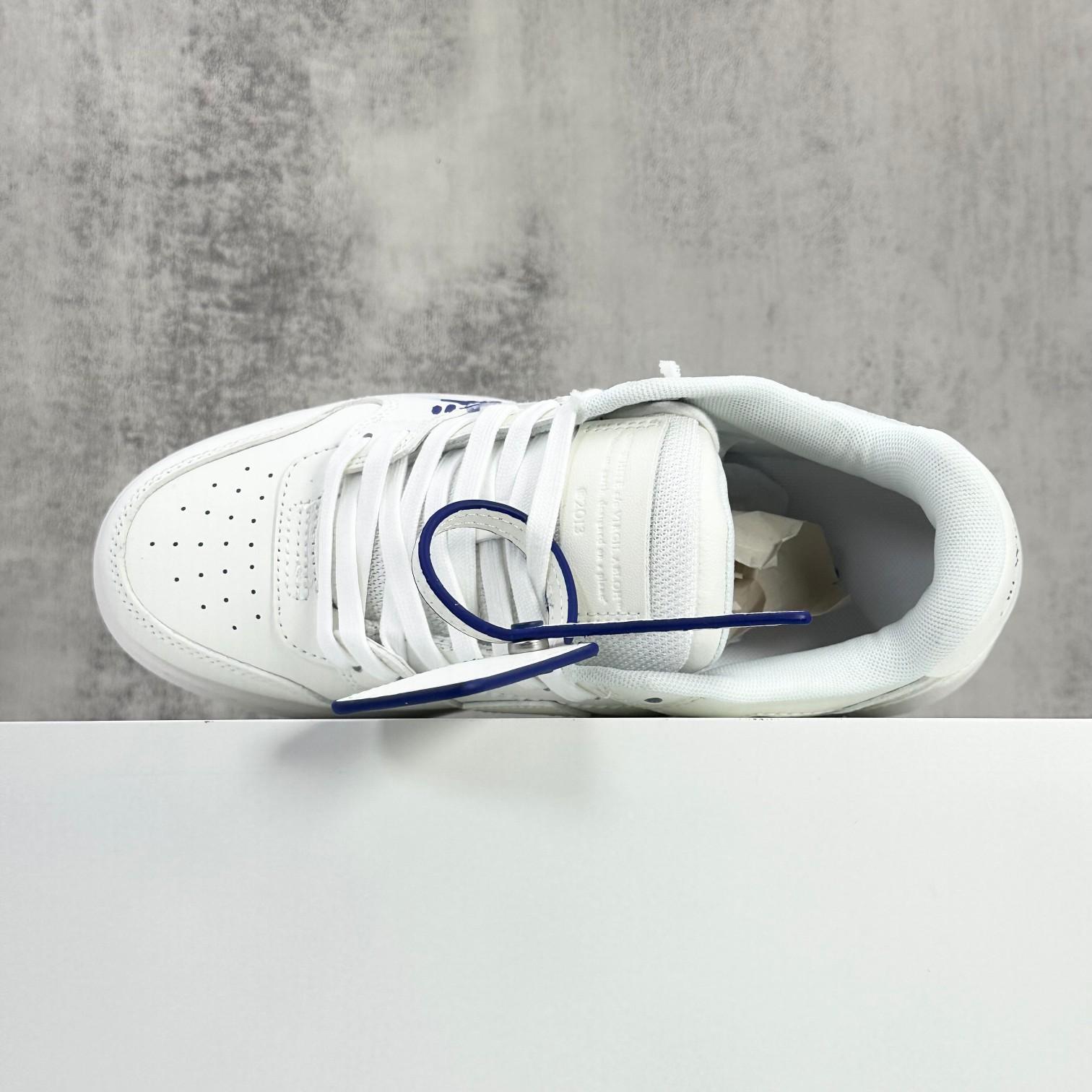 Off-White Out of Office Low 'For Walking - White Blue White Sole' - FashionPlug