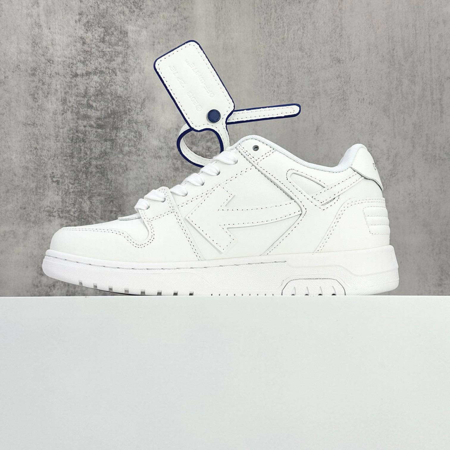 Off-White Out of Office Low 'For Walking - White Blue White Sole' - FashionPlug