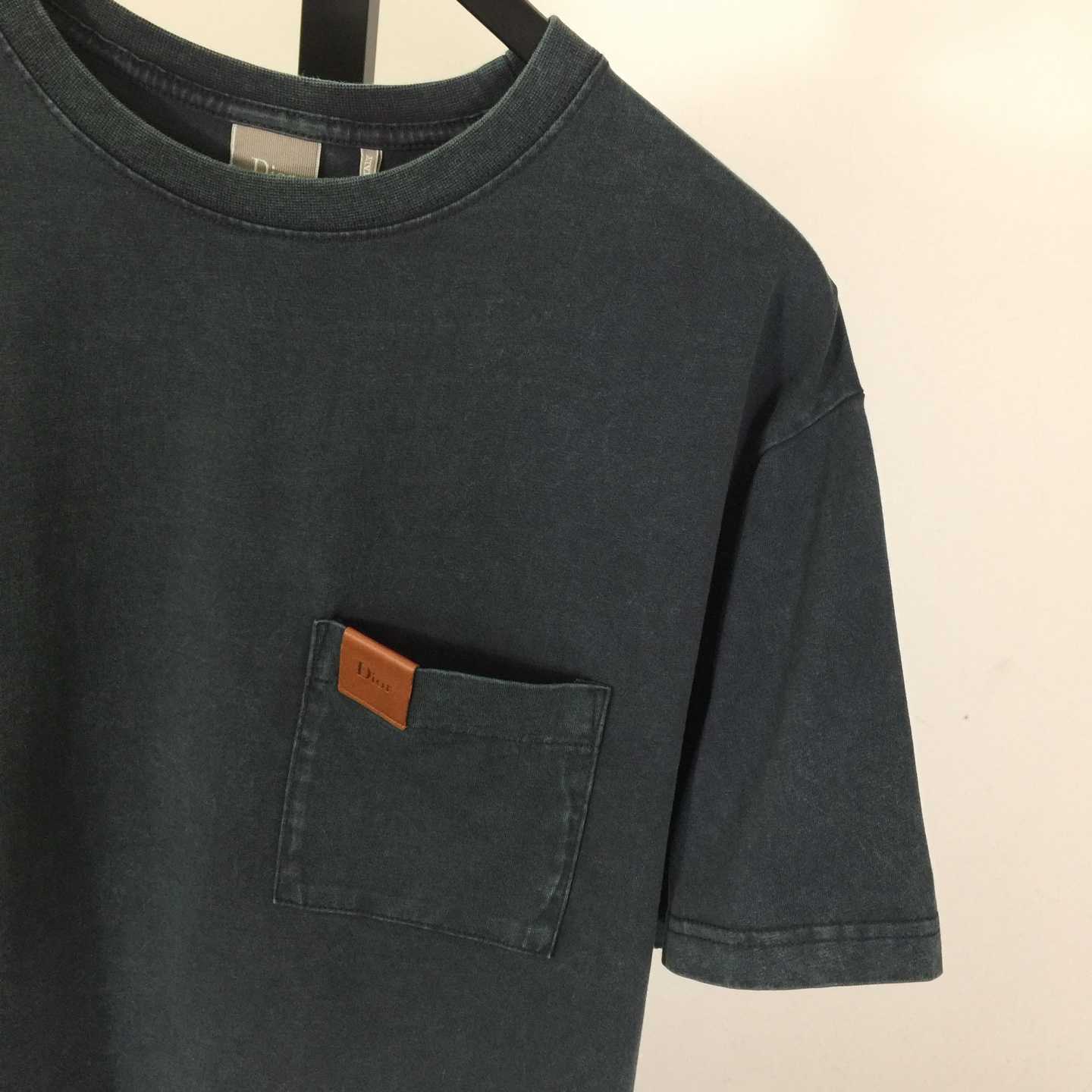 Dior T-Shirt With Pocket, Relaxed Fit  - FashionPlug