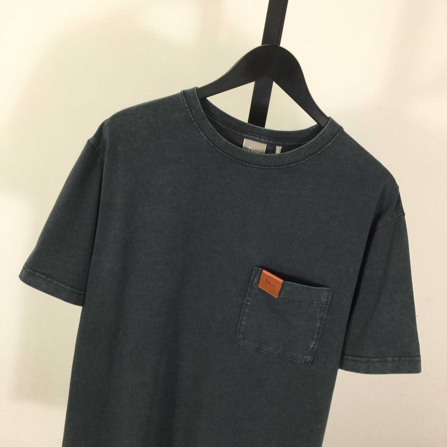Dior T-Shirt With Pocket, Relaxed Fit  - FashionPlug