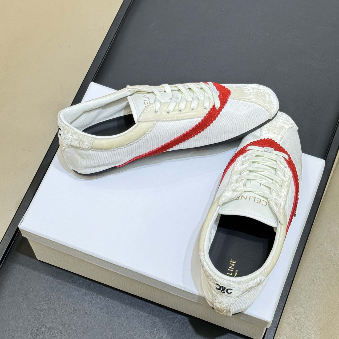 Celine The Flat Sneaker  - FashionPlug