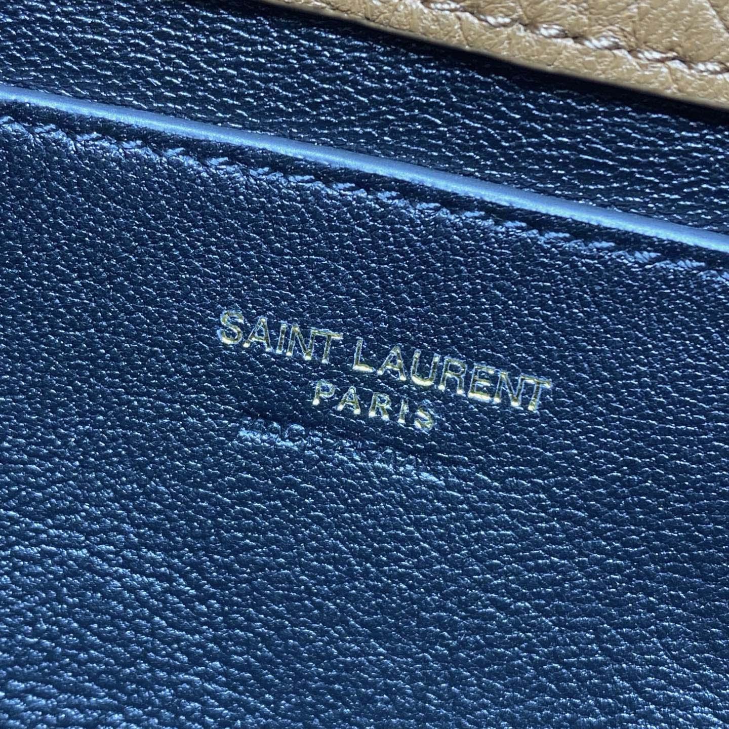 Saint Laurent Cassandre Small Chain Clutch In Lambskin - FashionPlug