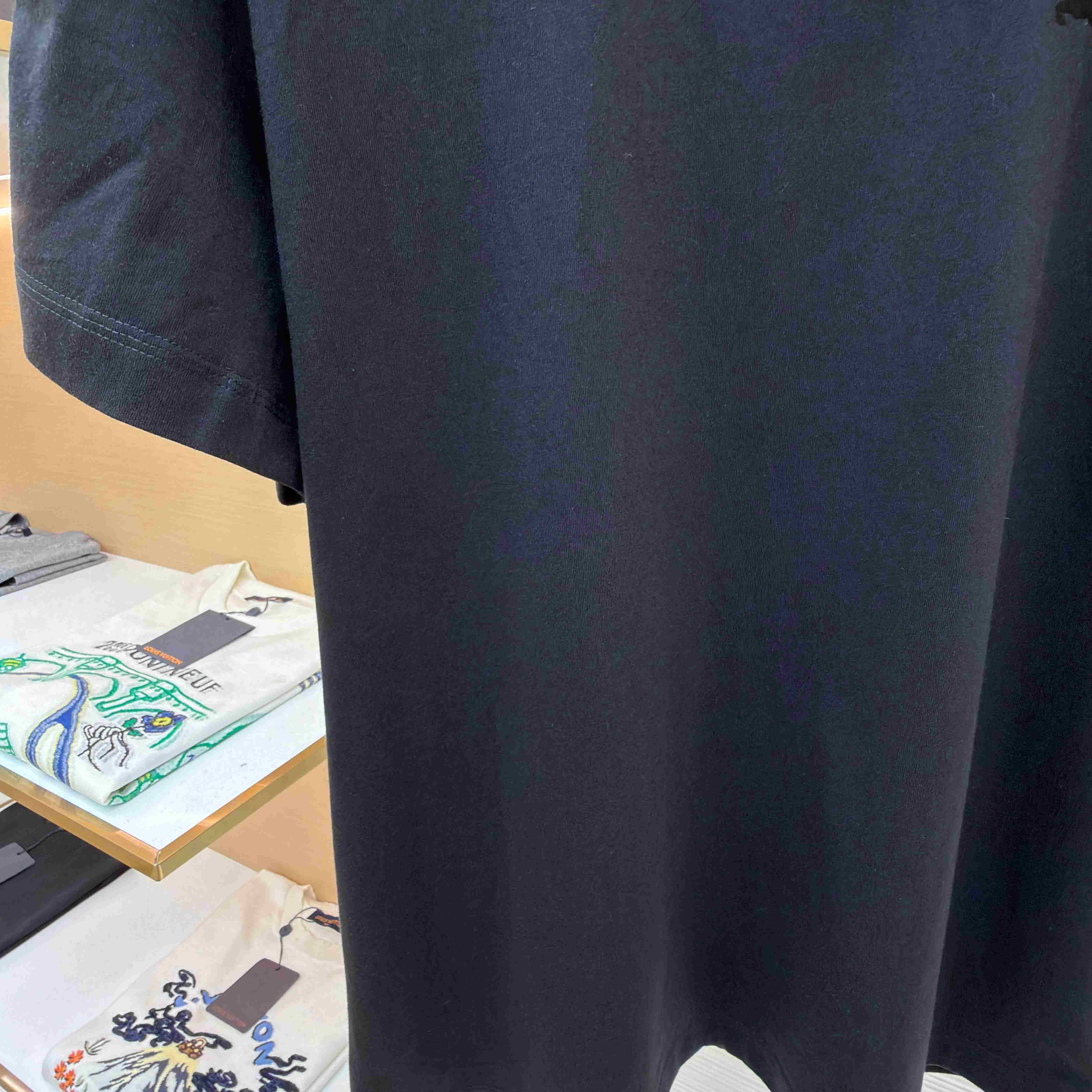 Burberry Check Trim Cotton T-shirt - FashionPlug