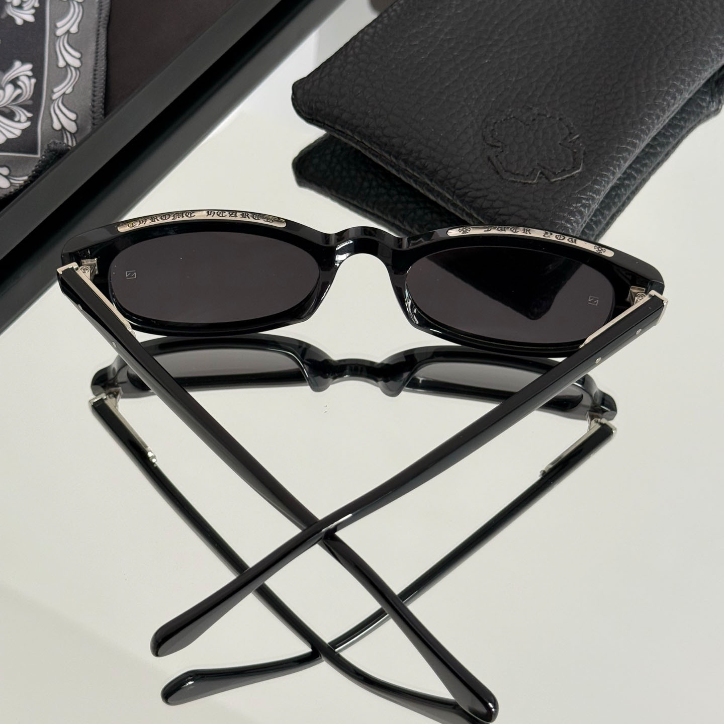 Chrome Hearts Low Rider Sunglasses - FashionPlug