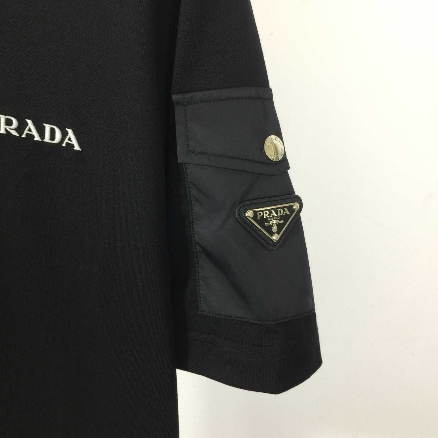 Prada Hooded T-shirt - FashionPlug