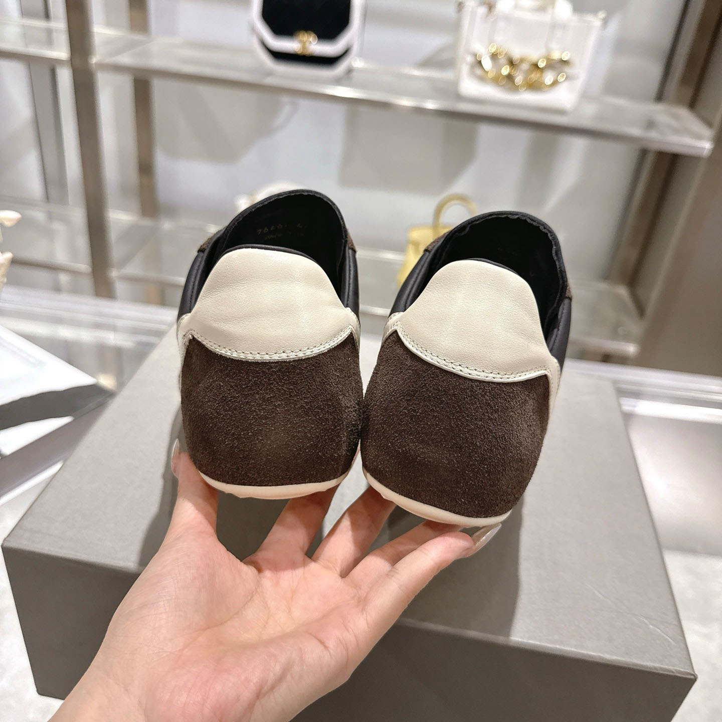 Rick Owens Concordians Minimal Sneaker 'Dark Dust Black' - FashionPlug