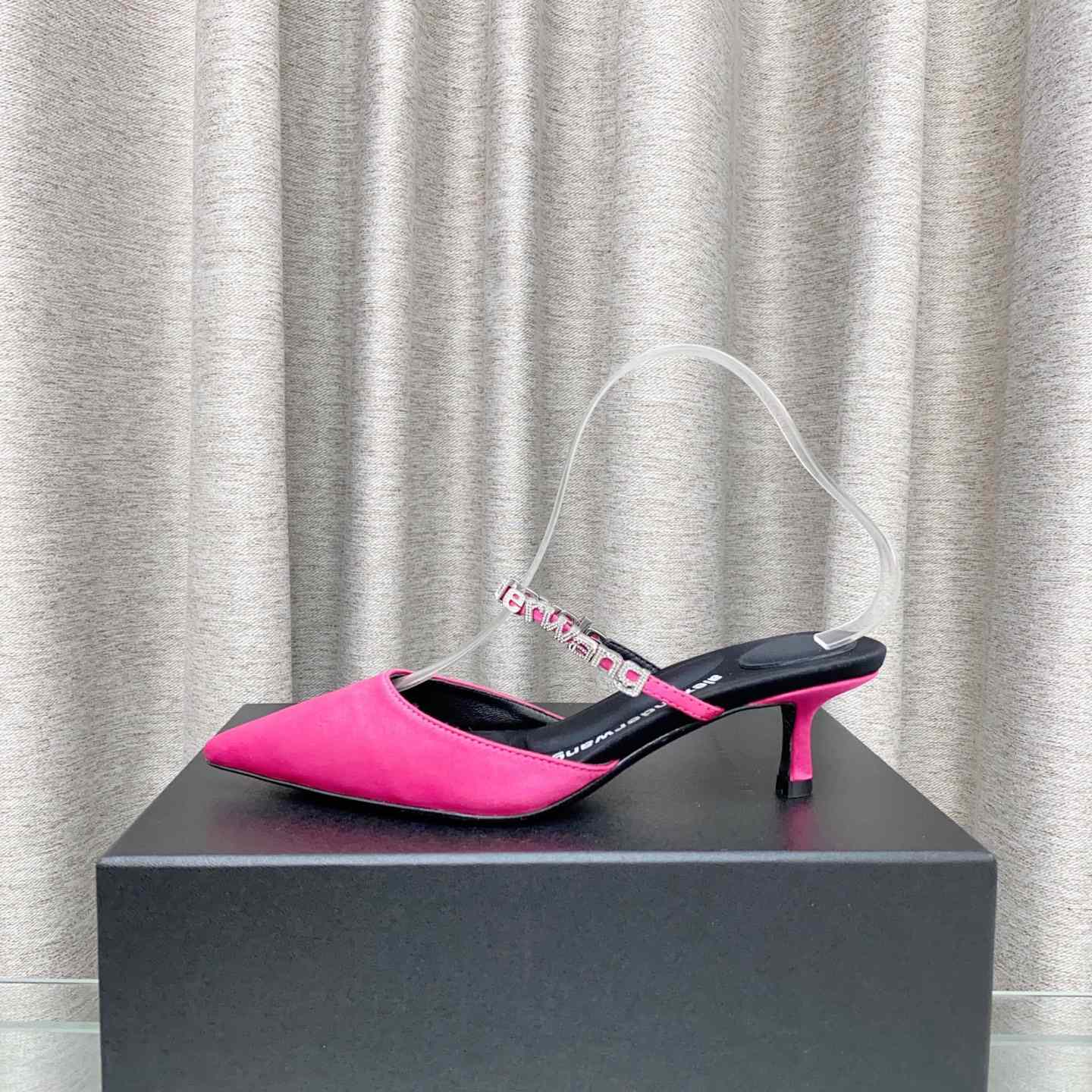 Alexander Wang Delphine Embellished Mid-heel Mules - FashionPlug