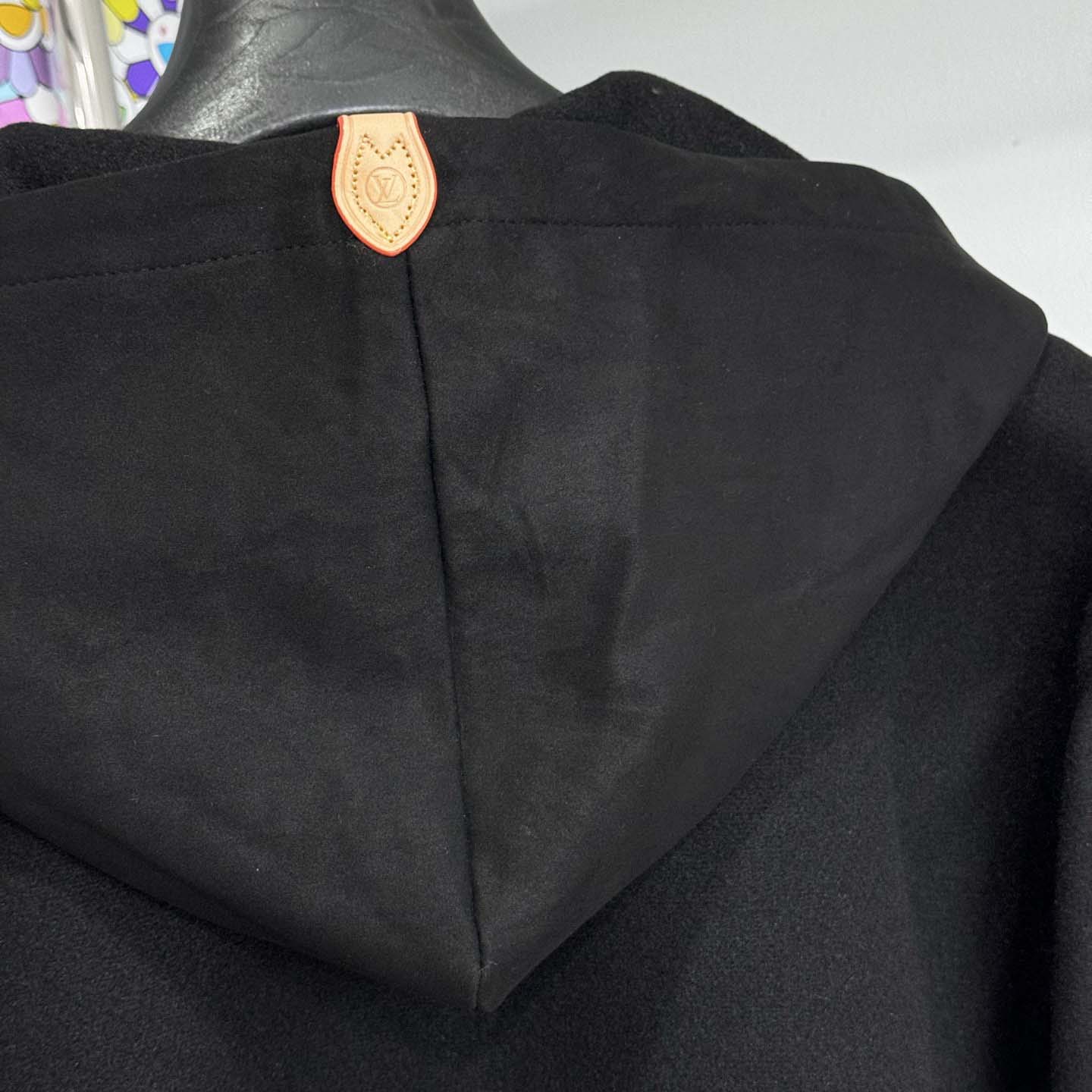 Louis Vuitton Leather Mix Hooded Blouson    1AJSN7 - FashionPlug