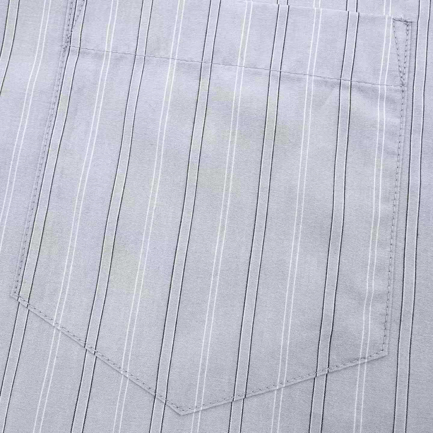 Acne Studios Striped Button-up Shirt - FashionPlug