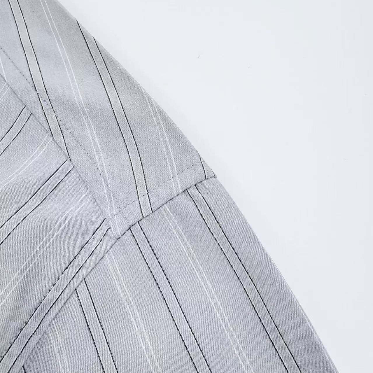 Acne Studios Striped Button-up Shirt - FashionPlug