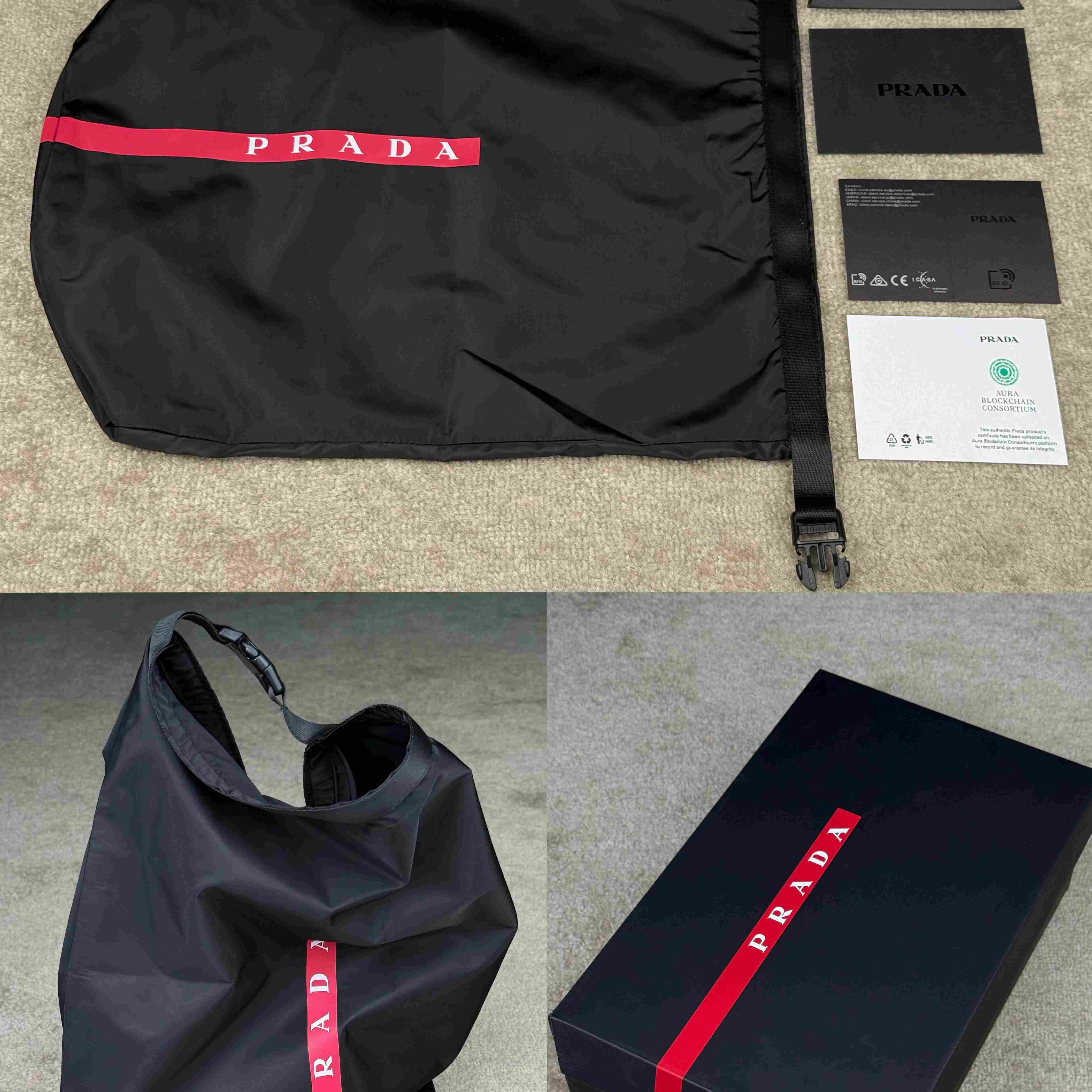 Patent Leather And Technical Fabric Prada America's Cup Sneakers - FashionPlug