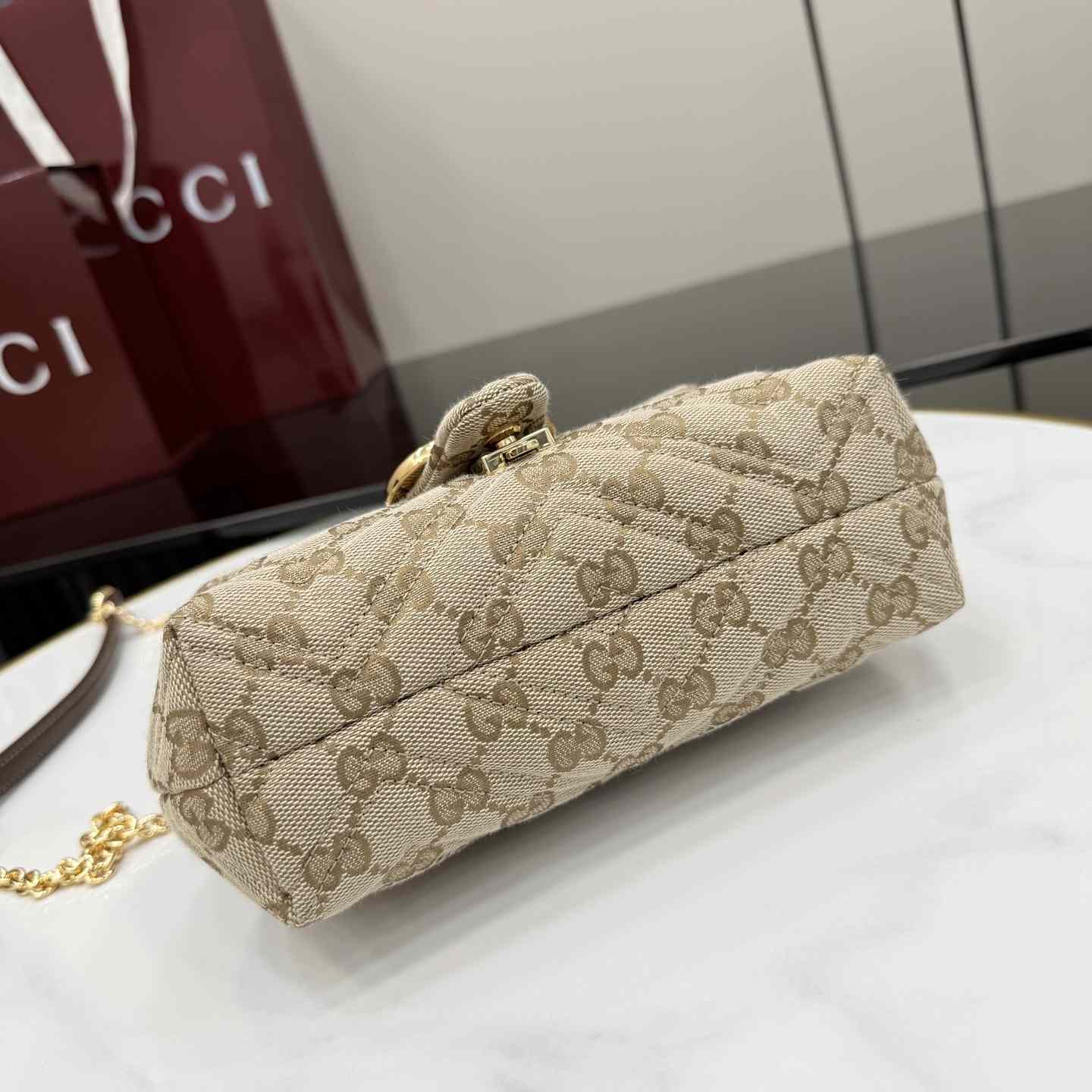 Gucci GG Marmont Mini Shoulder Bag - FashionPlug