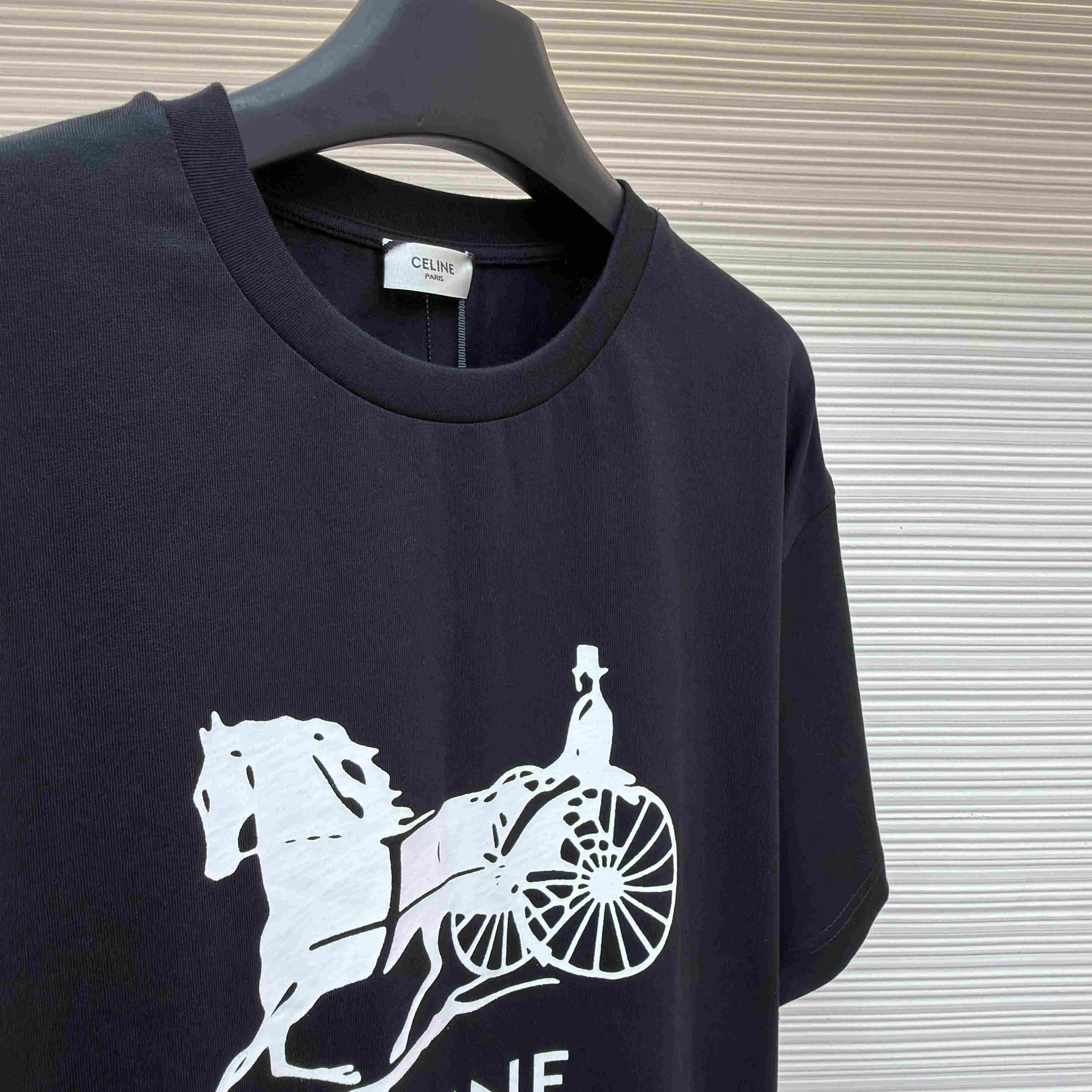 Celine T-shirt IN Cotton Jersey - FashionPlug