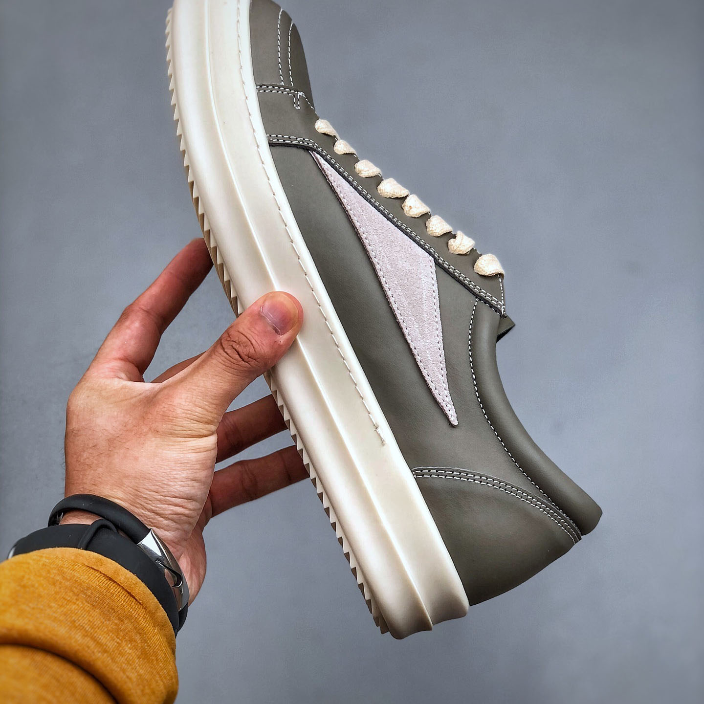 Rick Owens Low-top Sneakers  - FashionPlug