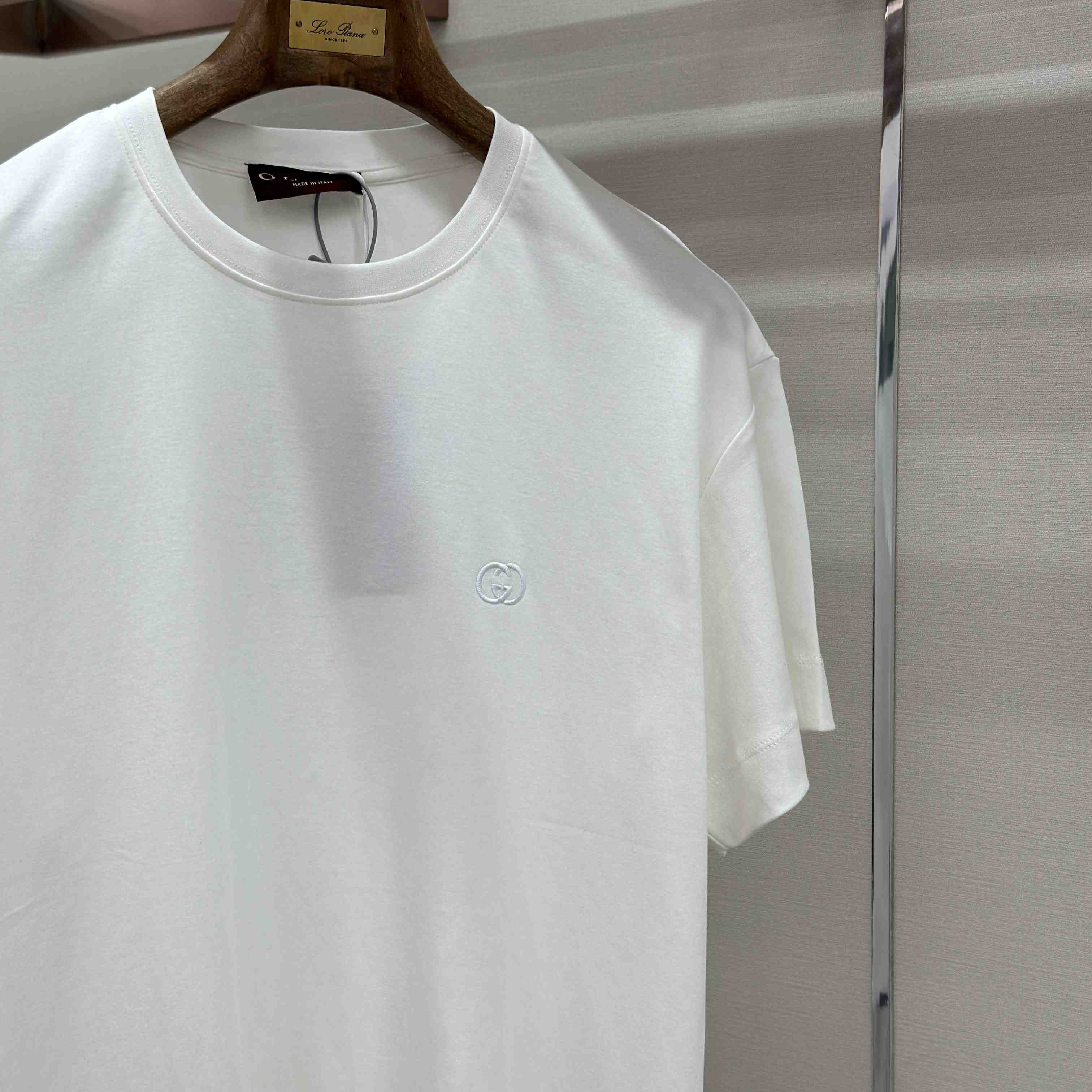 Gucci Cotton Jersey T-shirt With Embroidery - FashionPlug