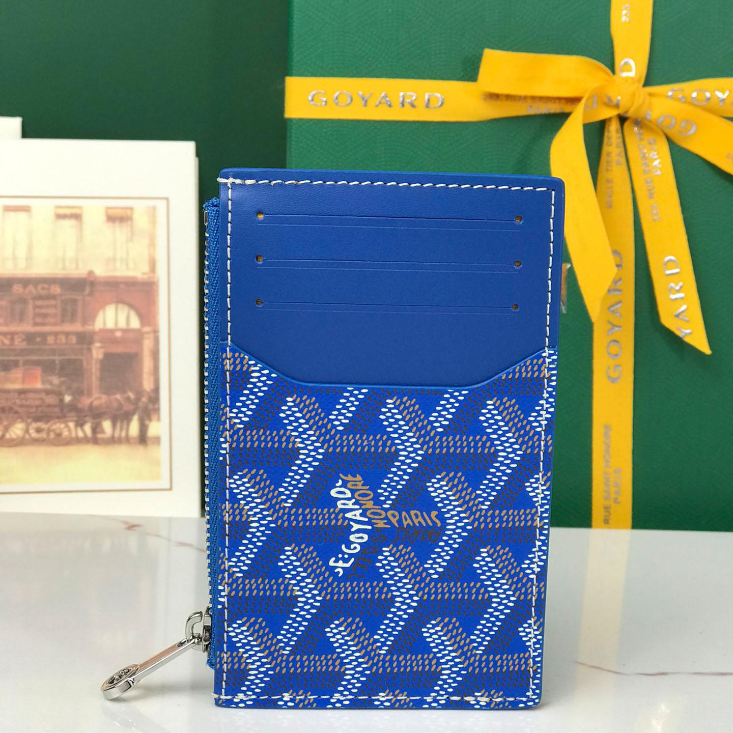 Goyard Bourbon Zipped Card Holder - FashionPlug