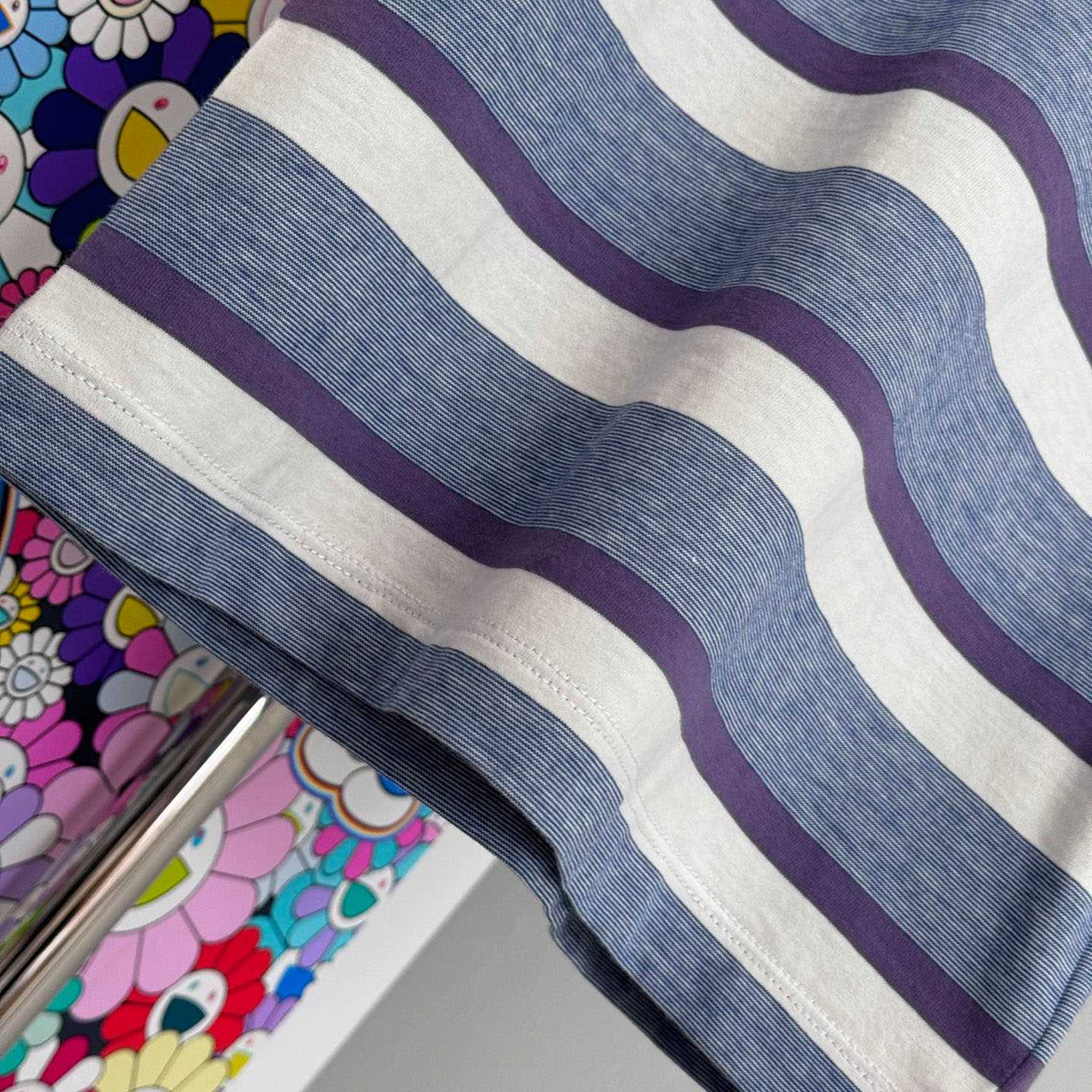 Prada Bayadere Stripe Jersey Tank Top - FashionPlug