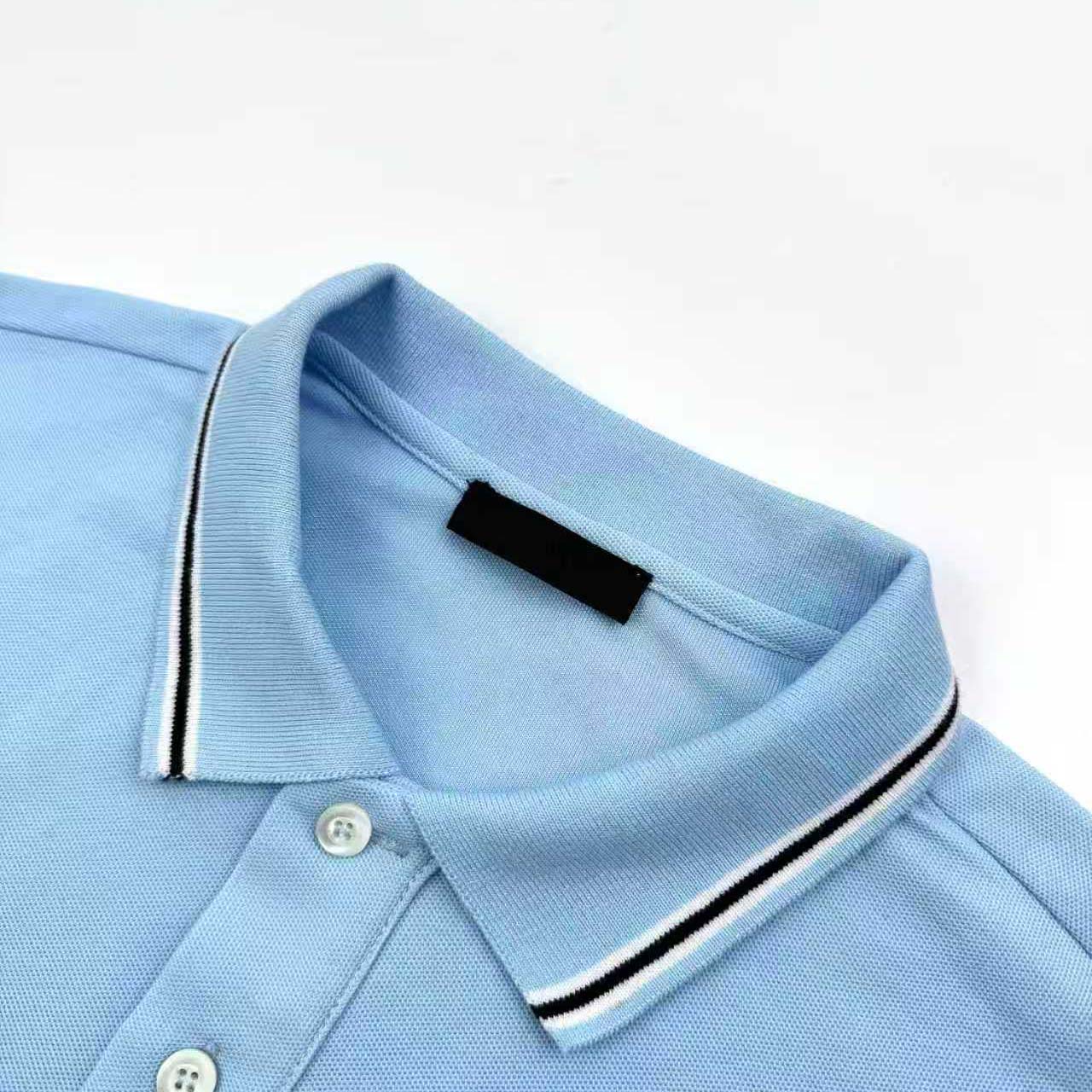Prada Logo-appliqué Polo Shirt - FashionPlug