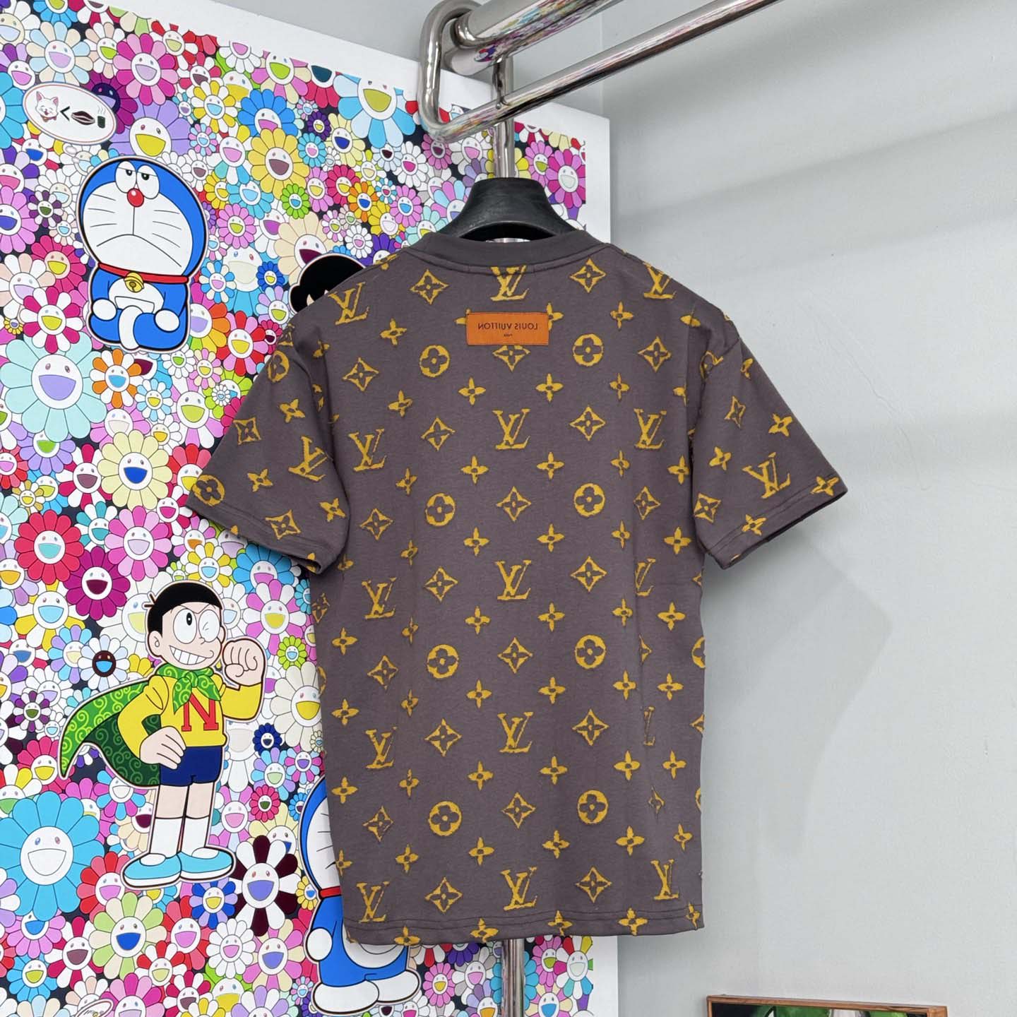 Louis Vuitton Monogram Short-Sleeved Crewneck - FashionPlug